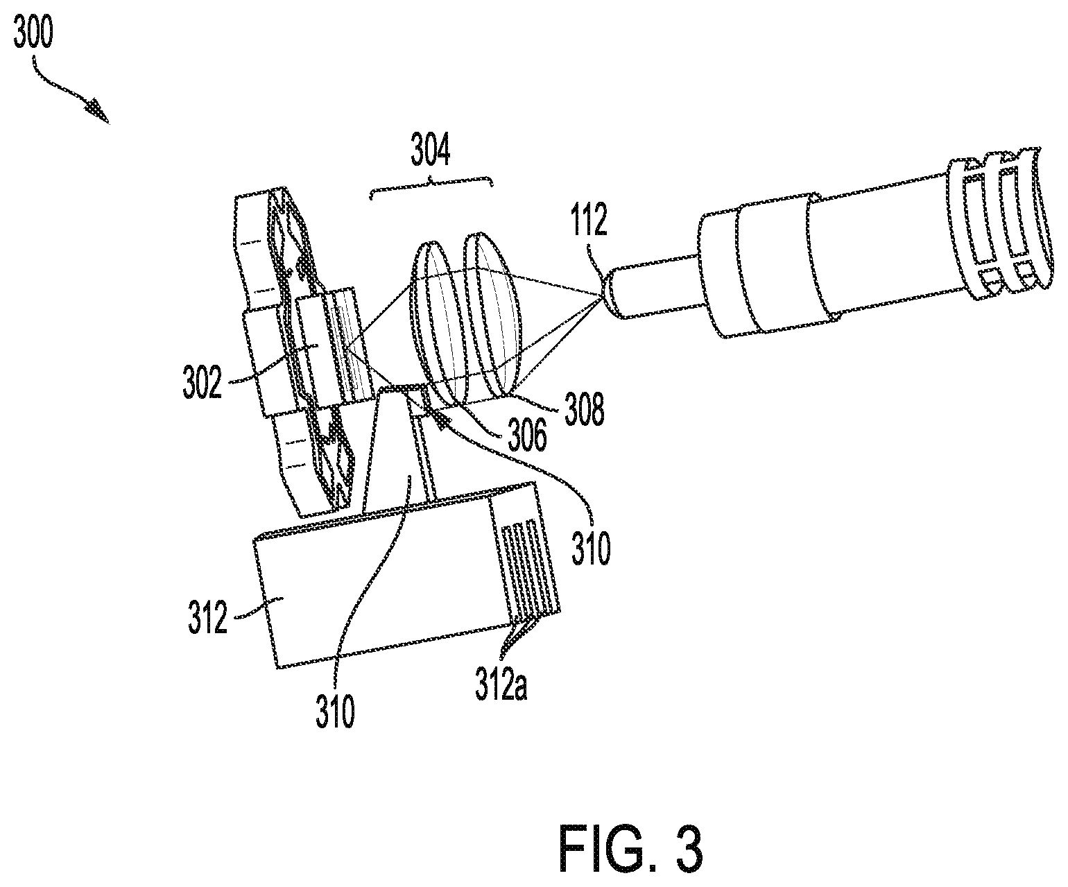 Patent US12155170 Figure 3 – CRI-booster white laser fiber source