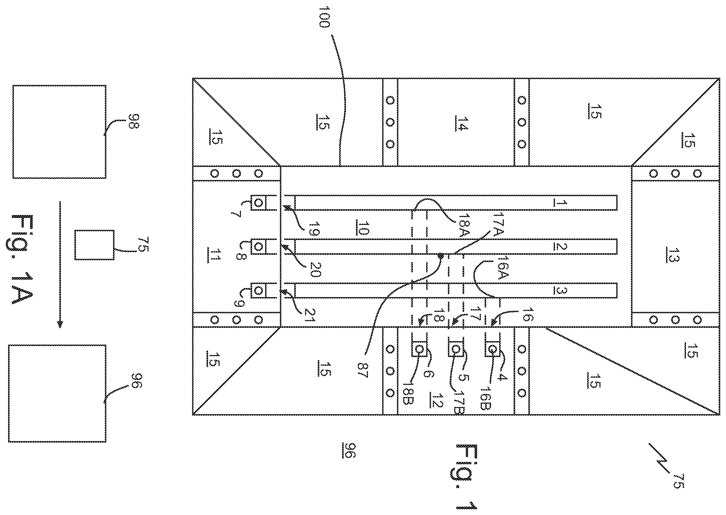 Patent US12155182 Figure 1 – Electrical equipment with additional compartment and wiring to account for temperature limitations of connected conductors
