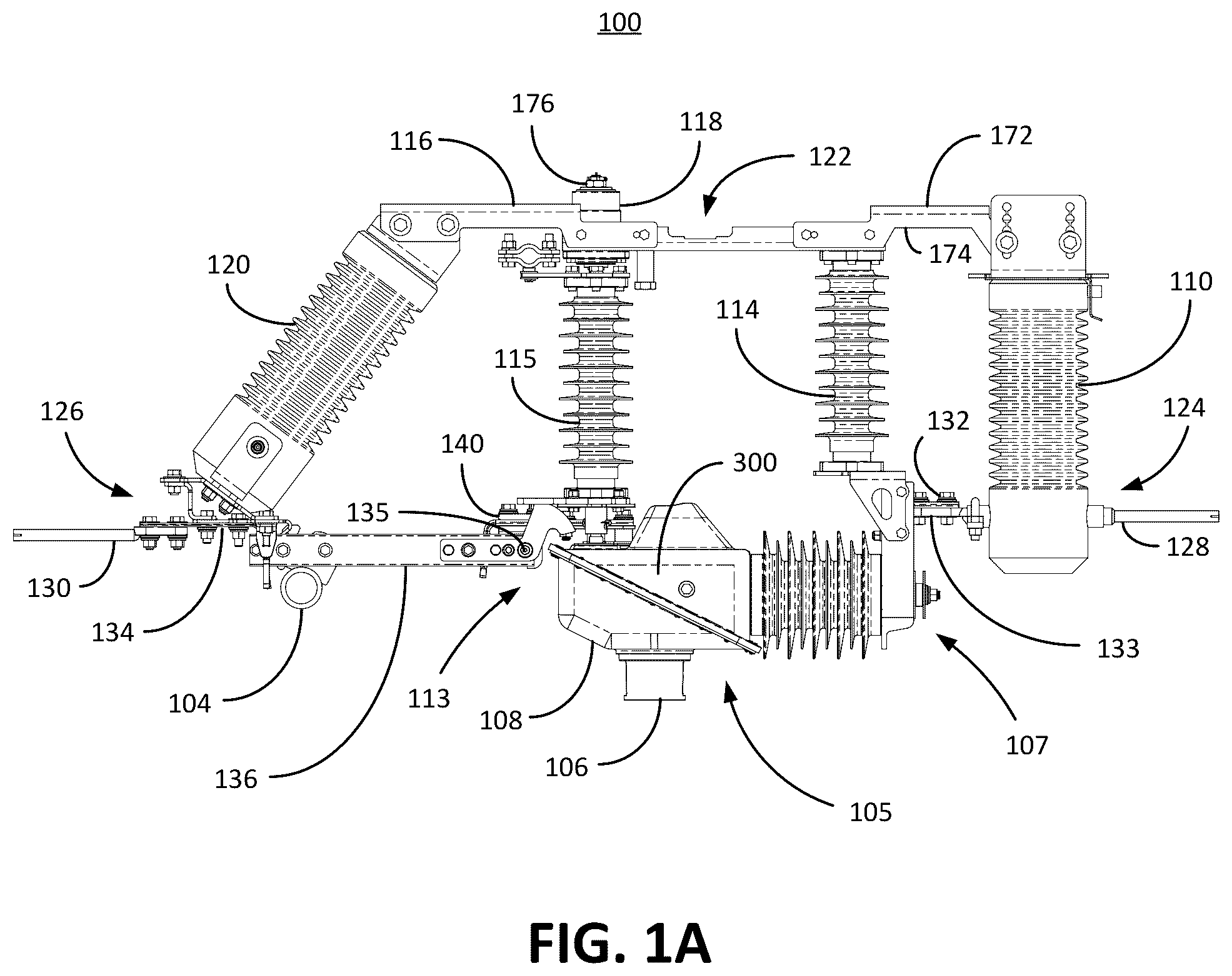 Patent US12155183 Figure 1 – Vacuum break switch shock absorber