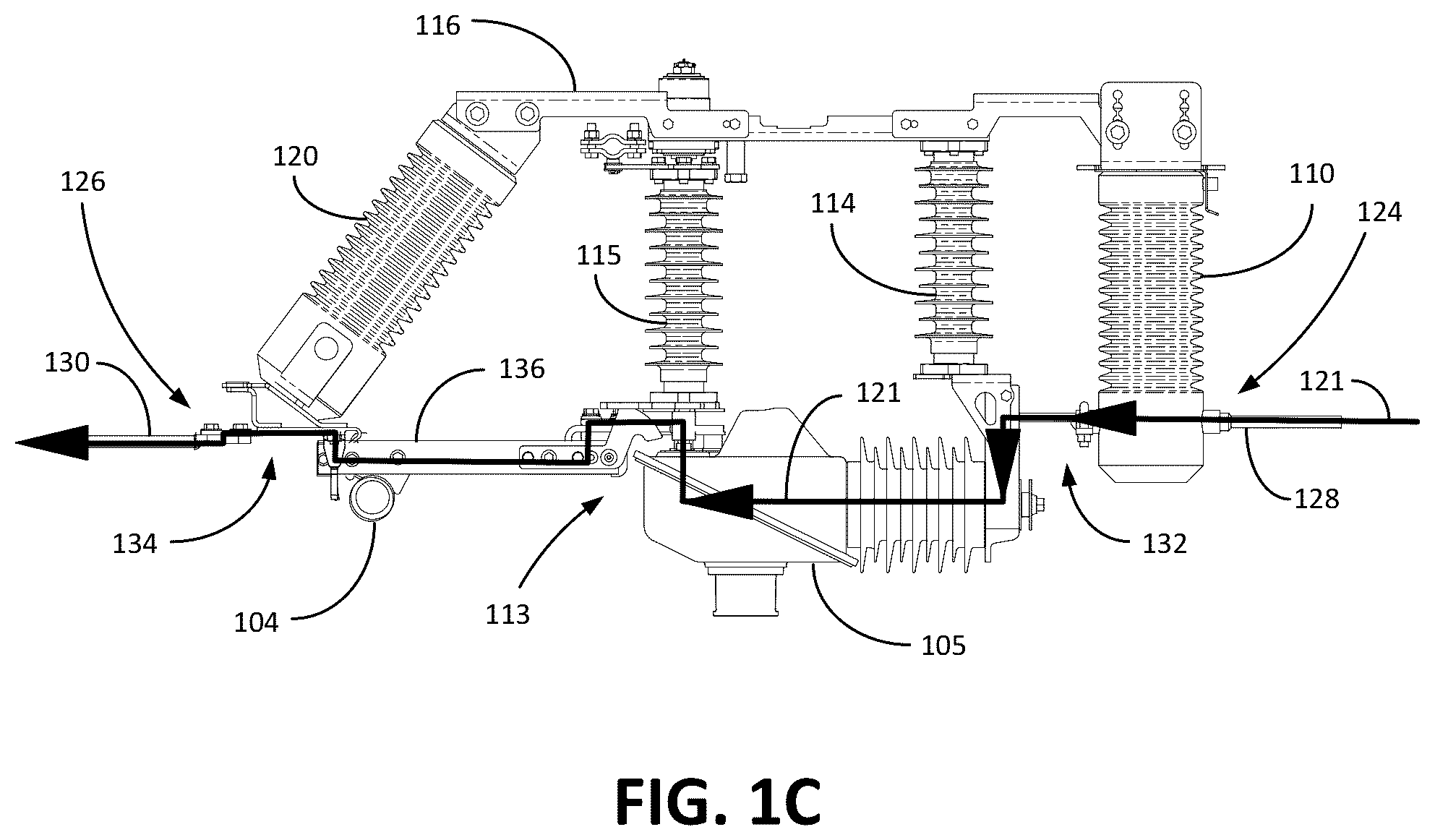 Patent US12155183 Figure 3 – Vacuum break switch shock absorber