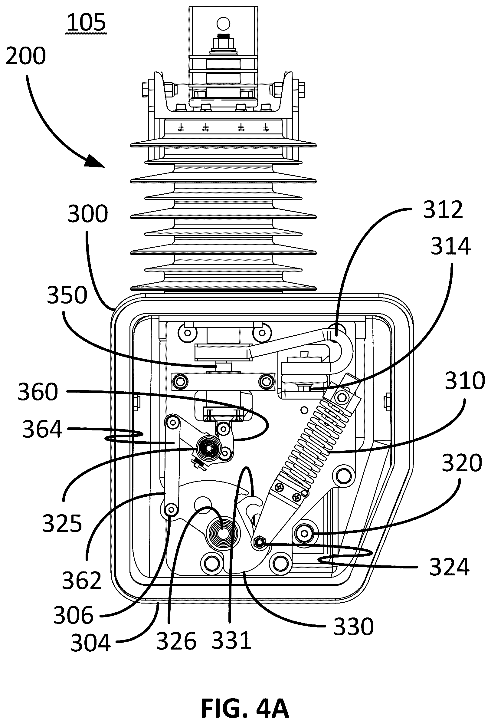 Patent US12155183 Figure 11 – Vacuum break switch shock absorber
