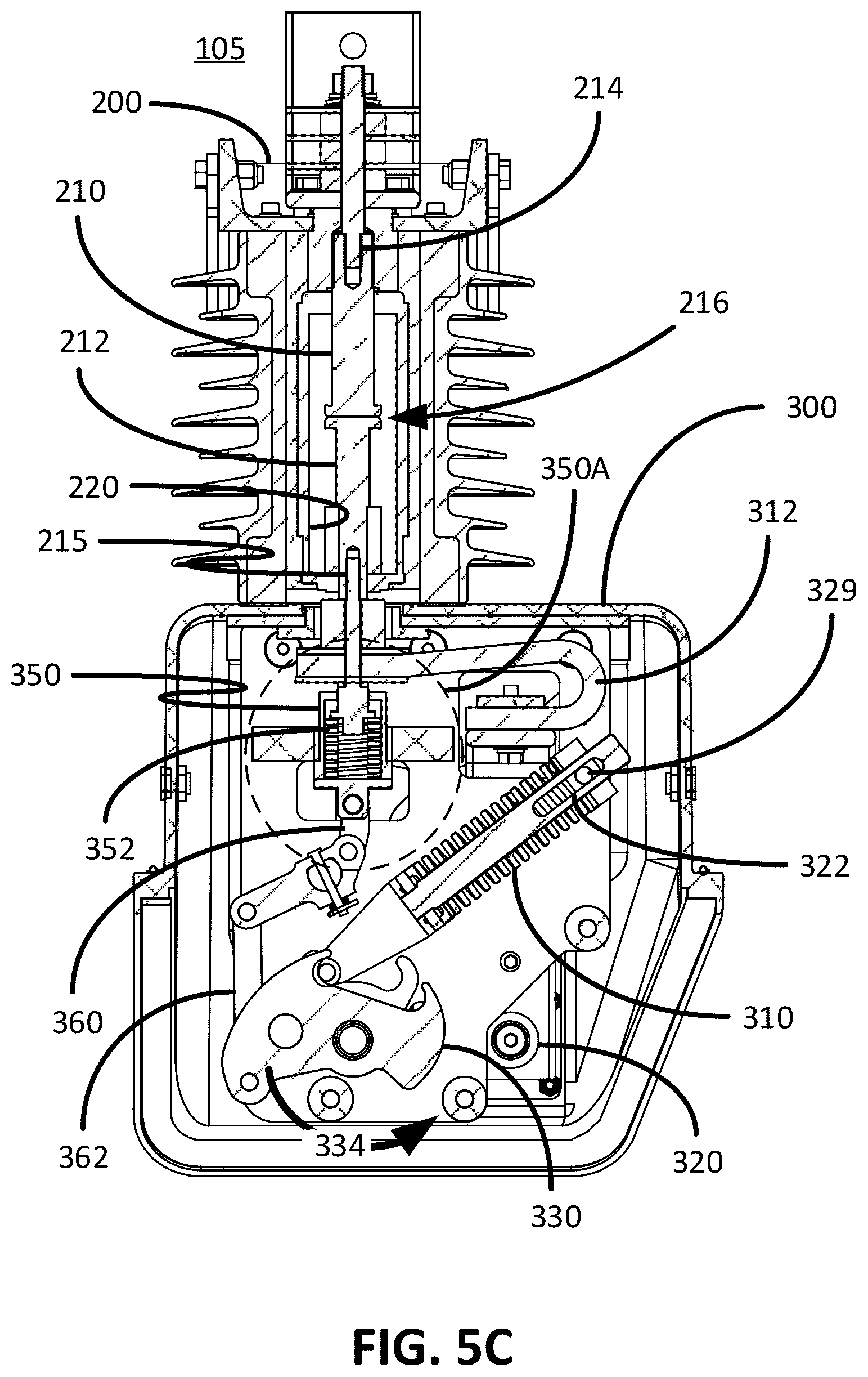 Patent US12155183 Figure 16 – Vacuum break switch shock absorber
