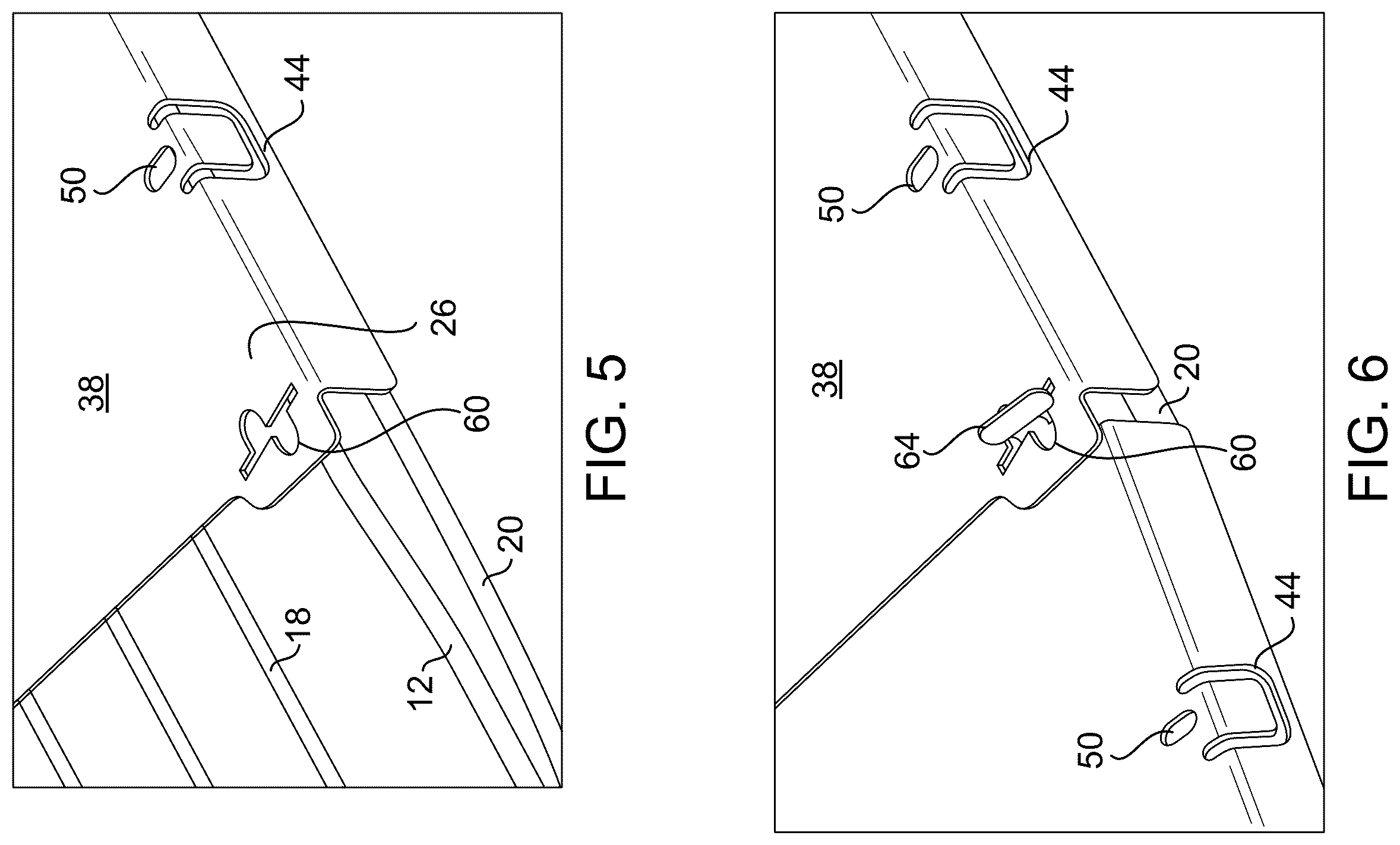 Patent US12155188 Figure 5 – Cable tray having cover panels