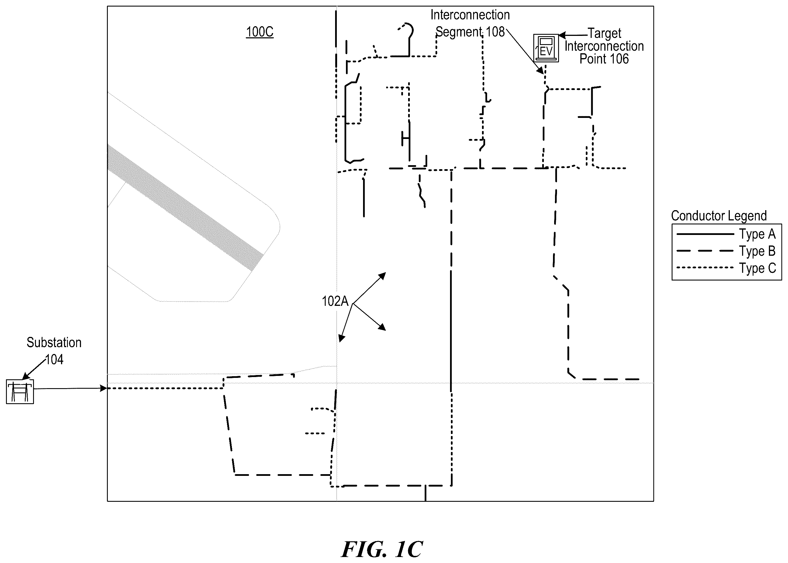 Patent US12155208 Figure 3 – Discovering upgrade to increase capacity for supporting electrical load at particular location of power grid
