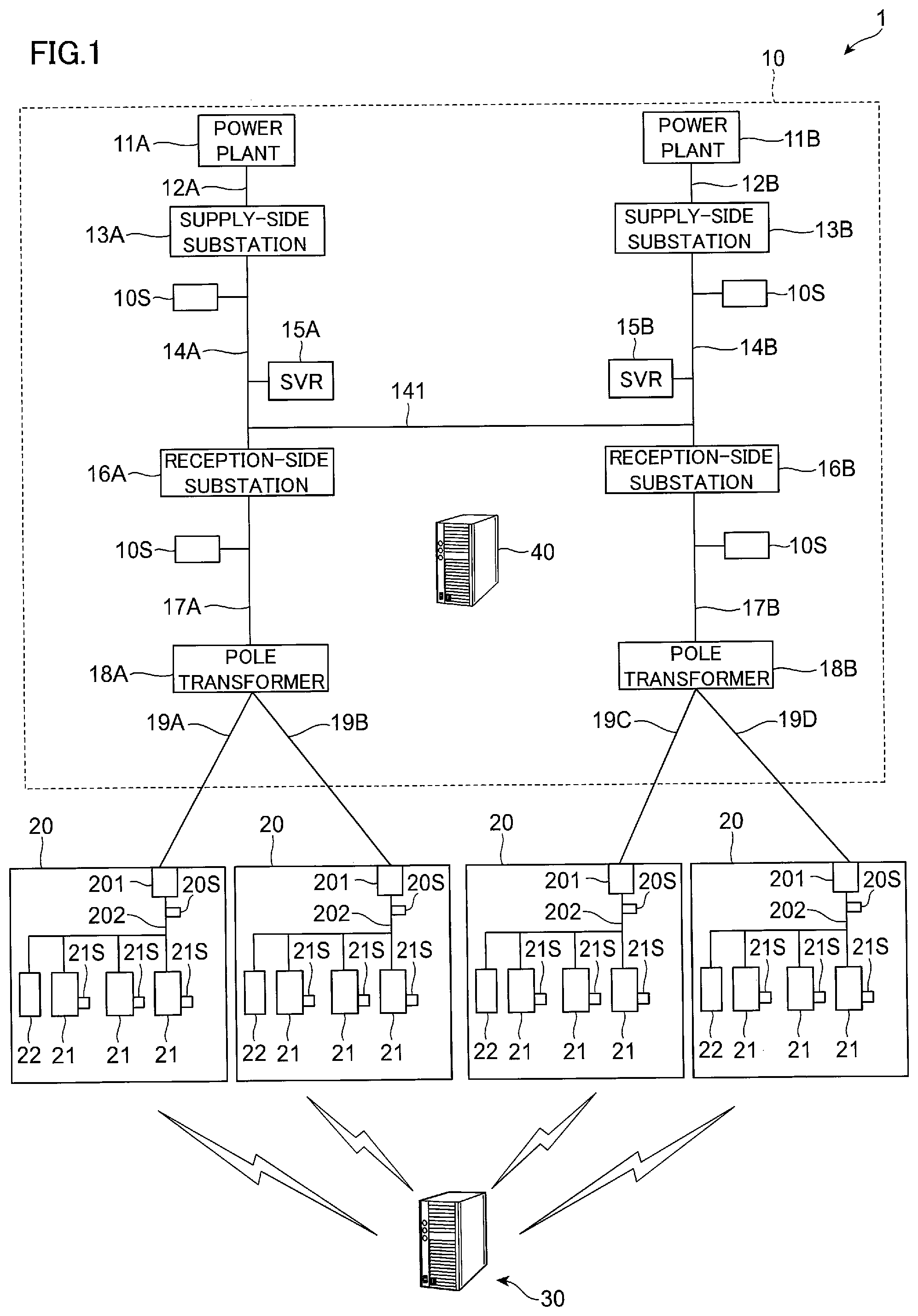 Patent US12155212 Figure 1 – Power control system and device