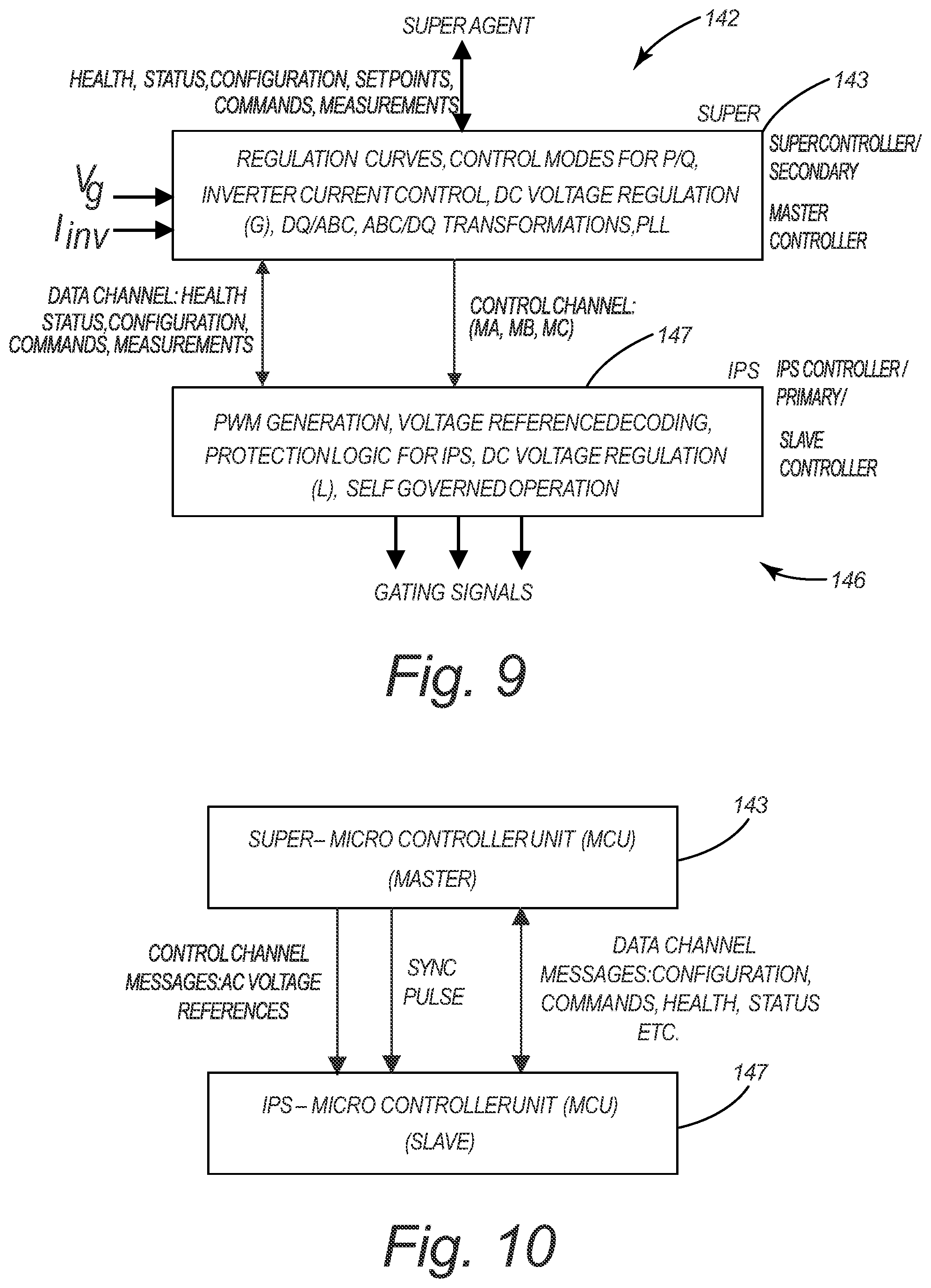Patent US12155215 Figure 9 – Power distribution system