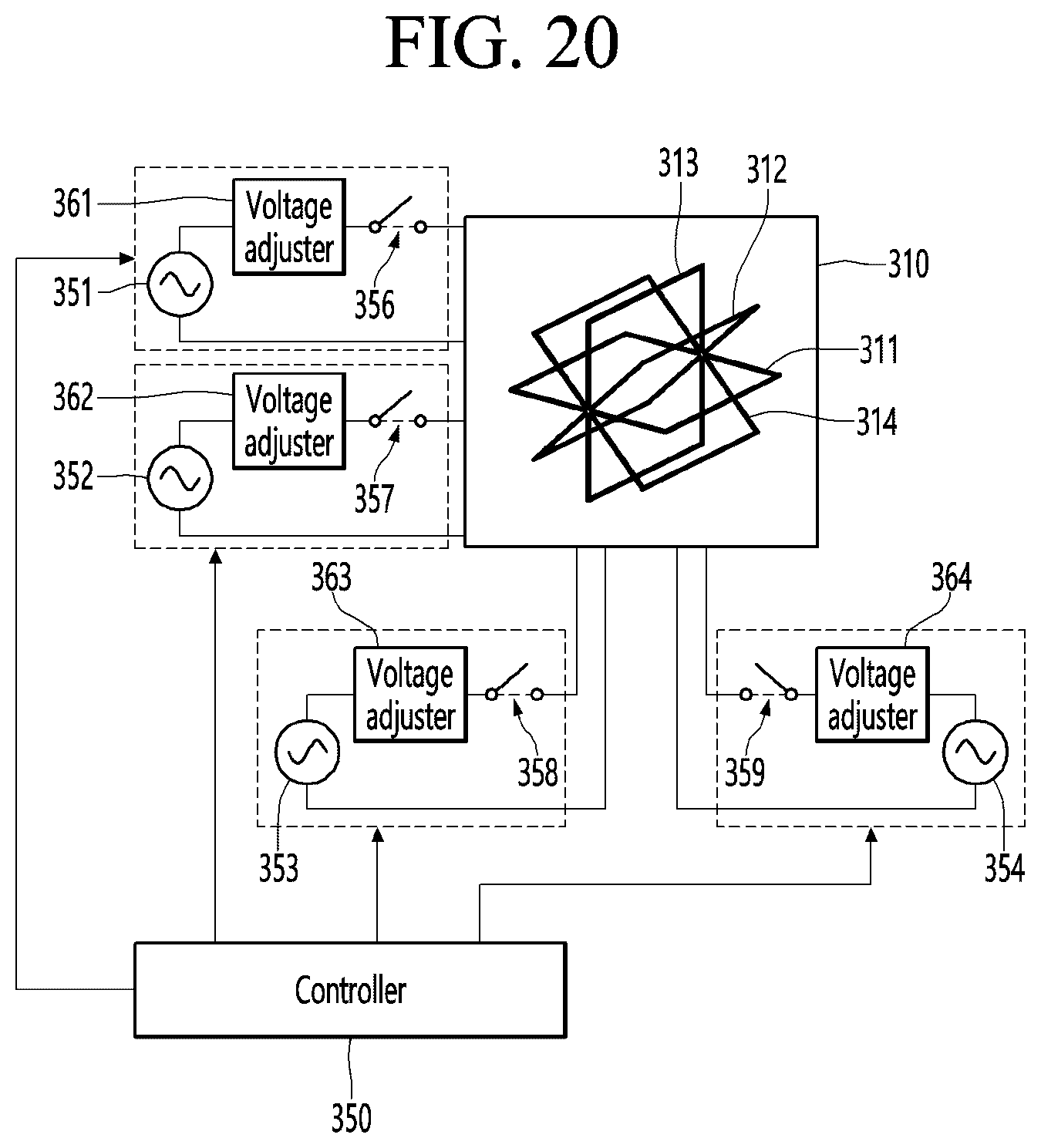 Patent US12155228 Figure 19 – Wireless power transmission device