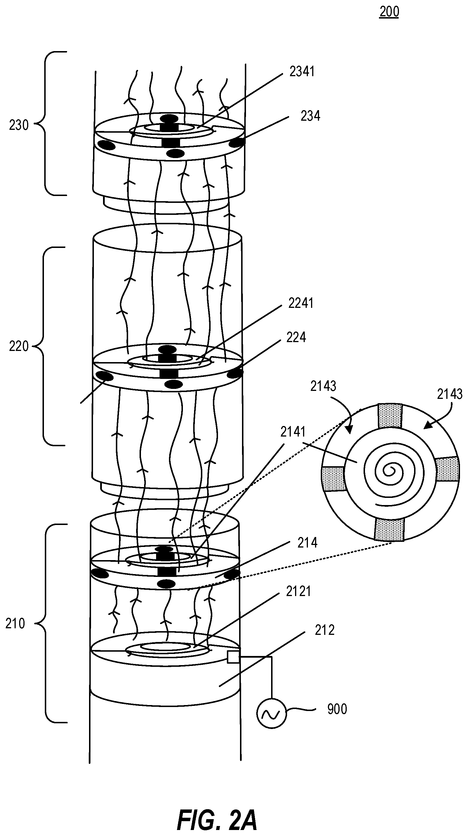 Patent US12155232 Figure 2 – Artificial trees with wireless power transmission