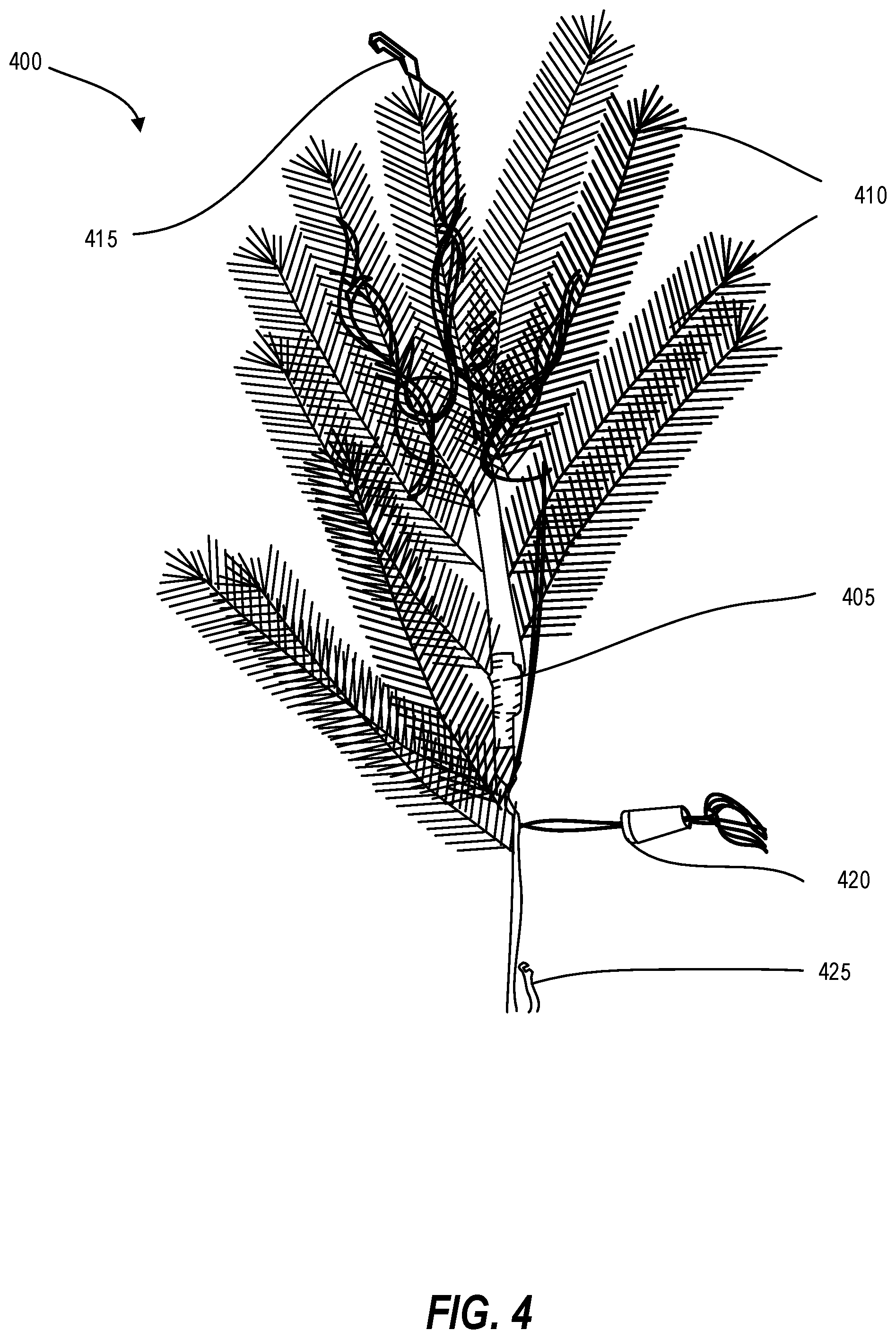 Patent US12155232 Figure 7 – Artificial trees with wireless power transmission