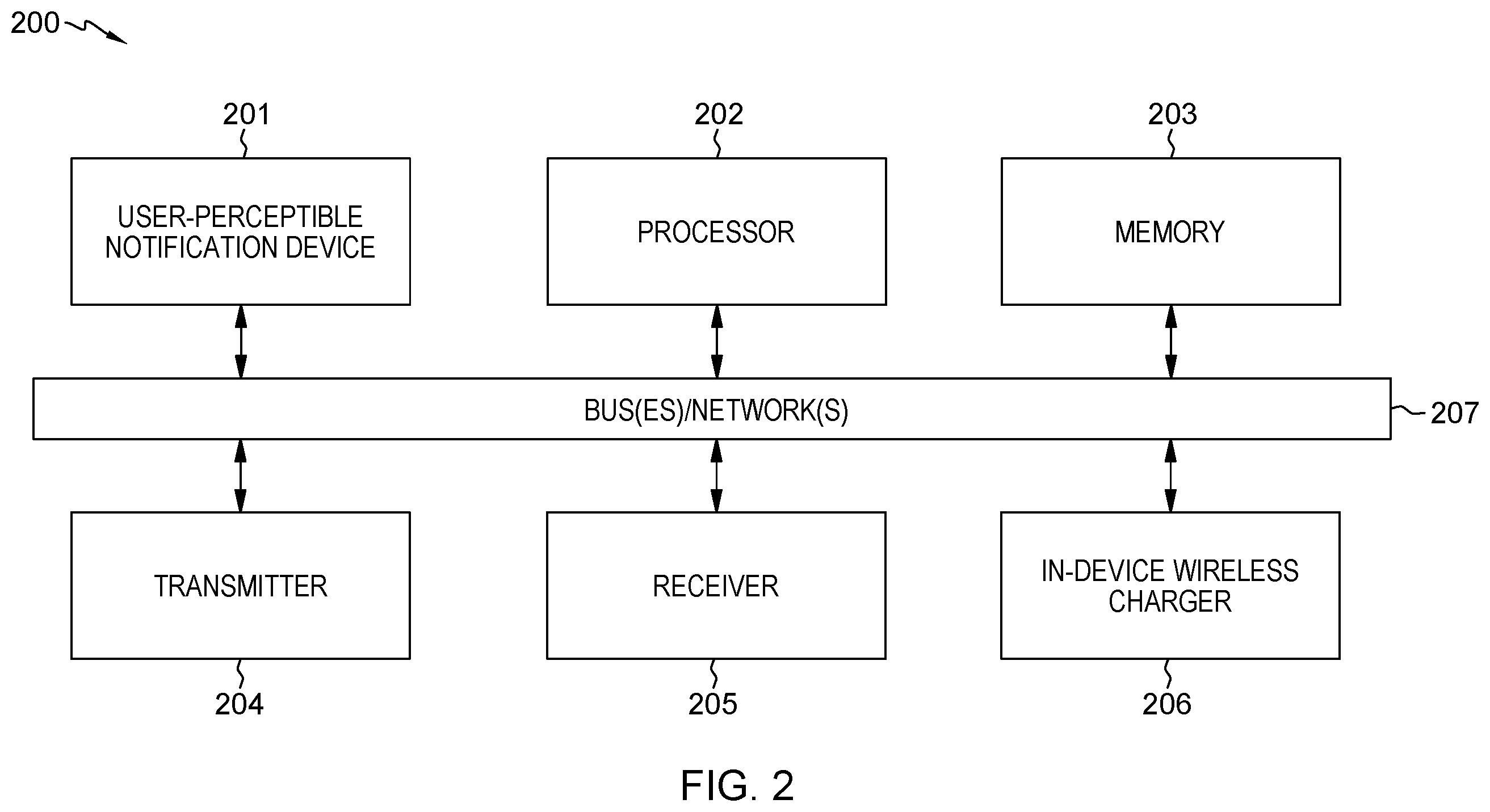 Patent US12155233 Figure 2 – System for wirelessly charging an electronic device