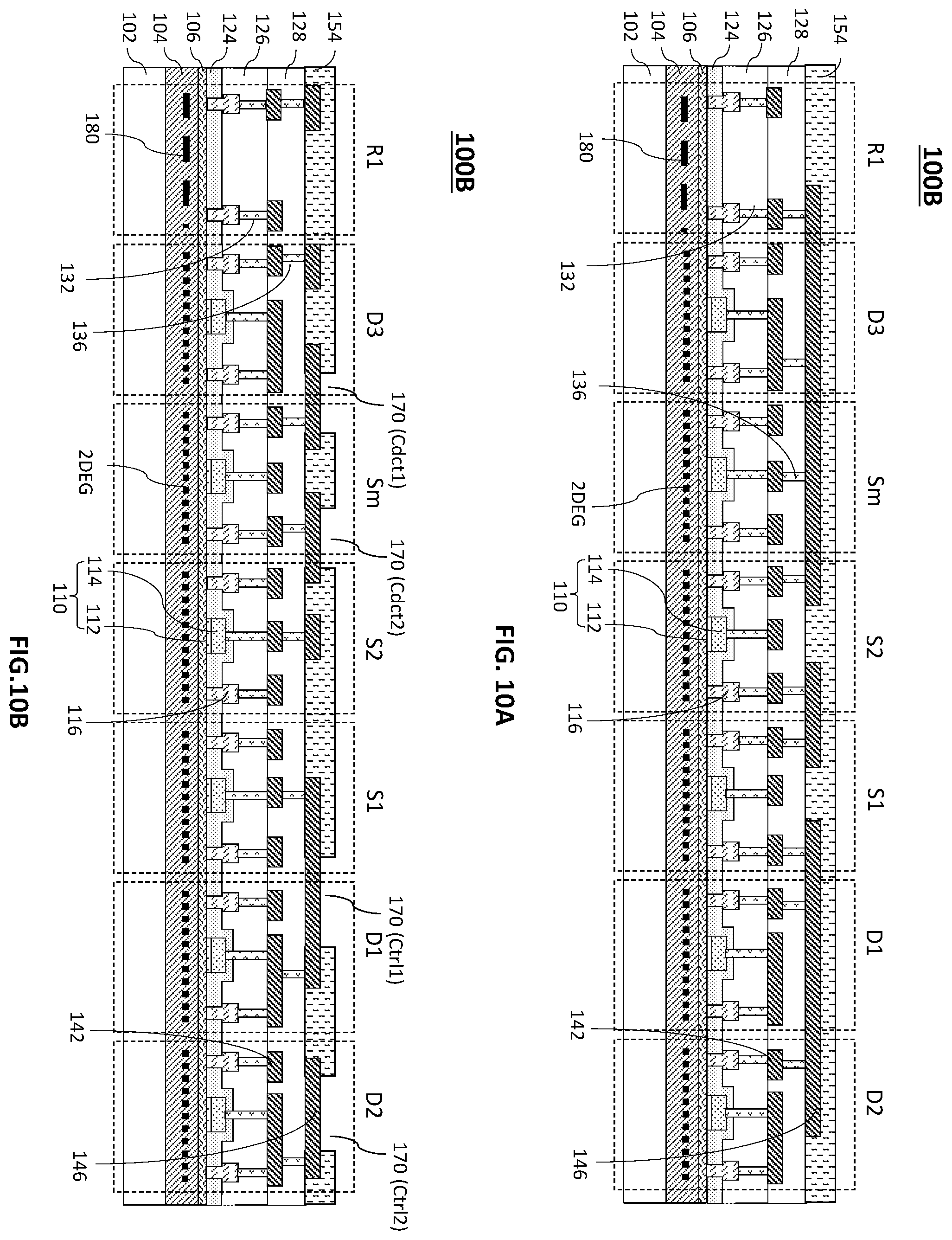 Patent US12155245 Figure 7 – Nitride-based bidirectional switching device for battery management and method for manufacturing the same