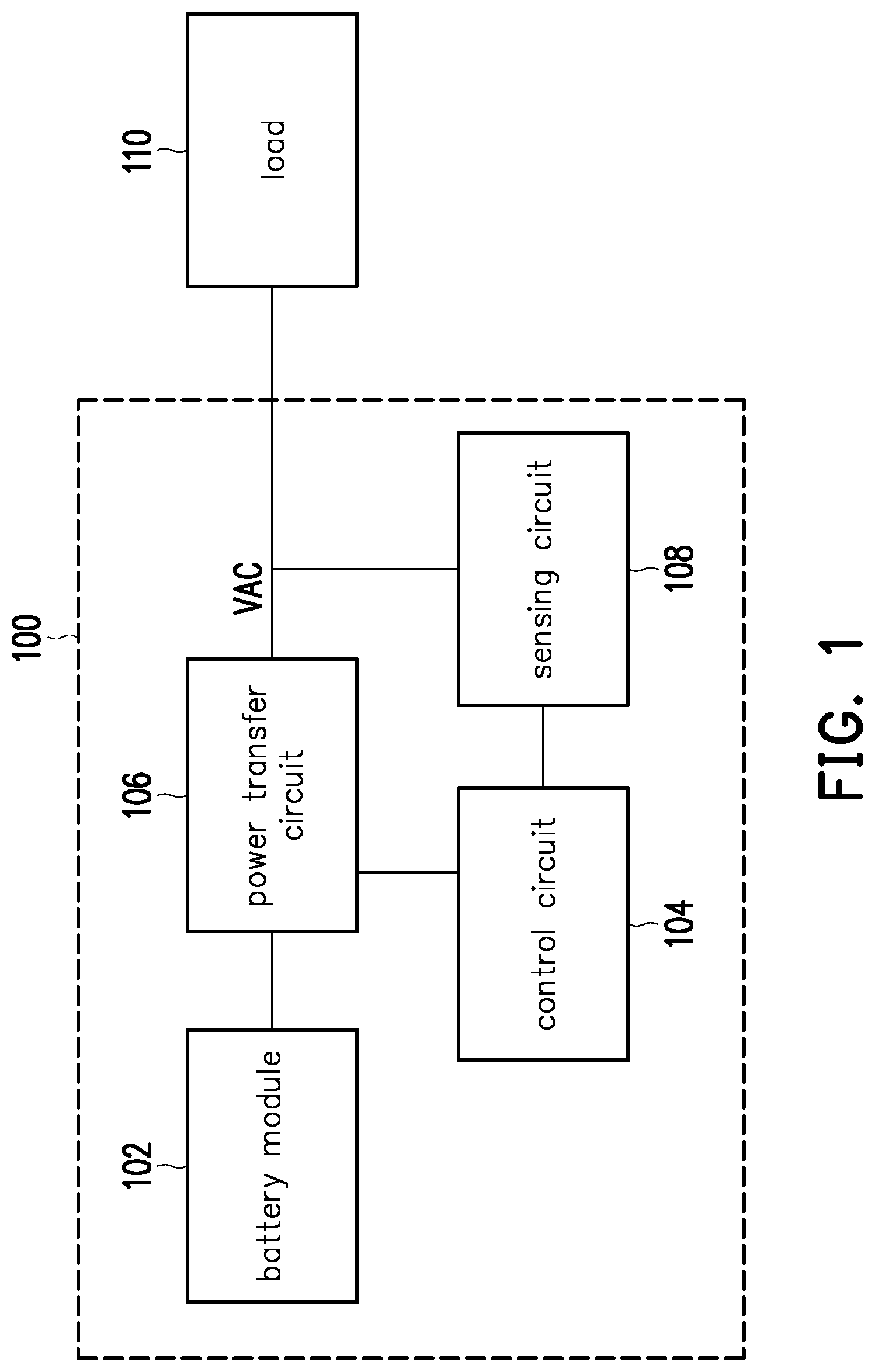 Patent US12155249 Figure 1 – Energy storage device and method thereof for supplying power