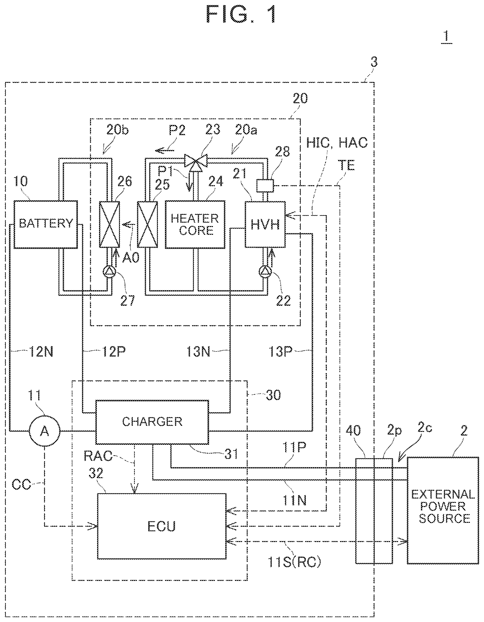 Patent US12155253 — Vehicle — Figure 1