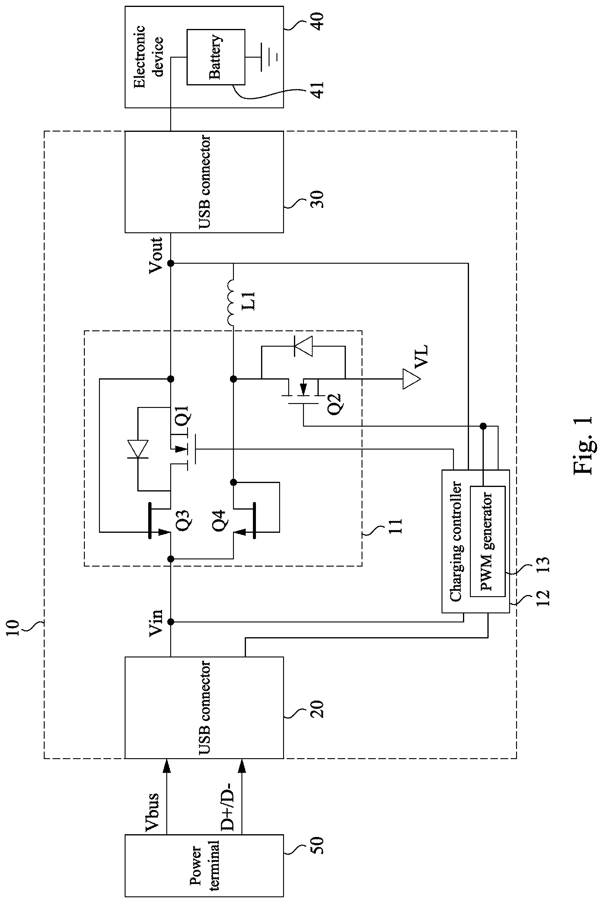 Patent US12155256 Figure 1 – Fast charging driver