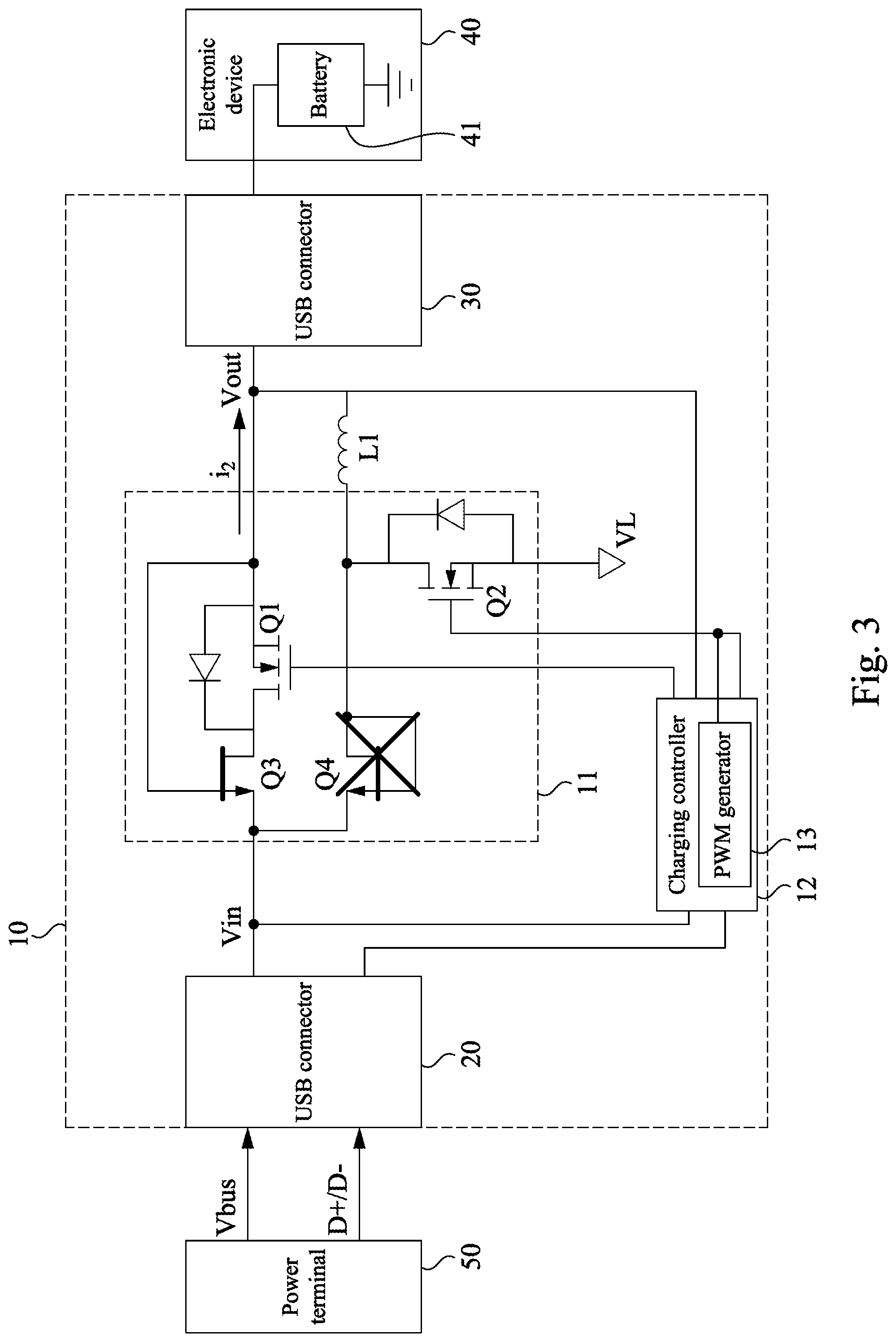 Patent US12155256 Figure 4 – Fast charging driver