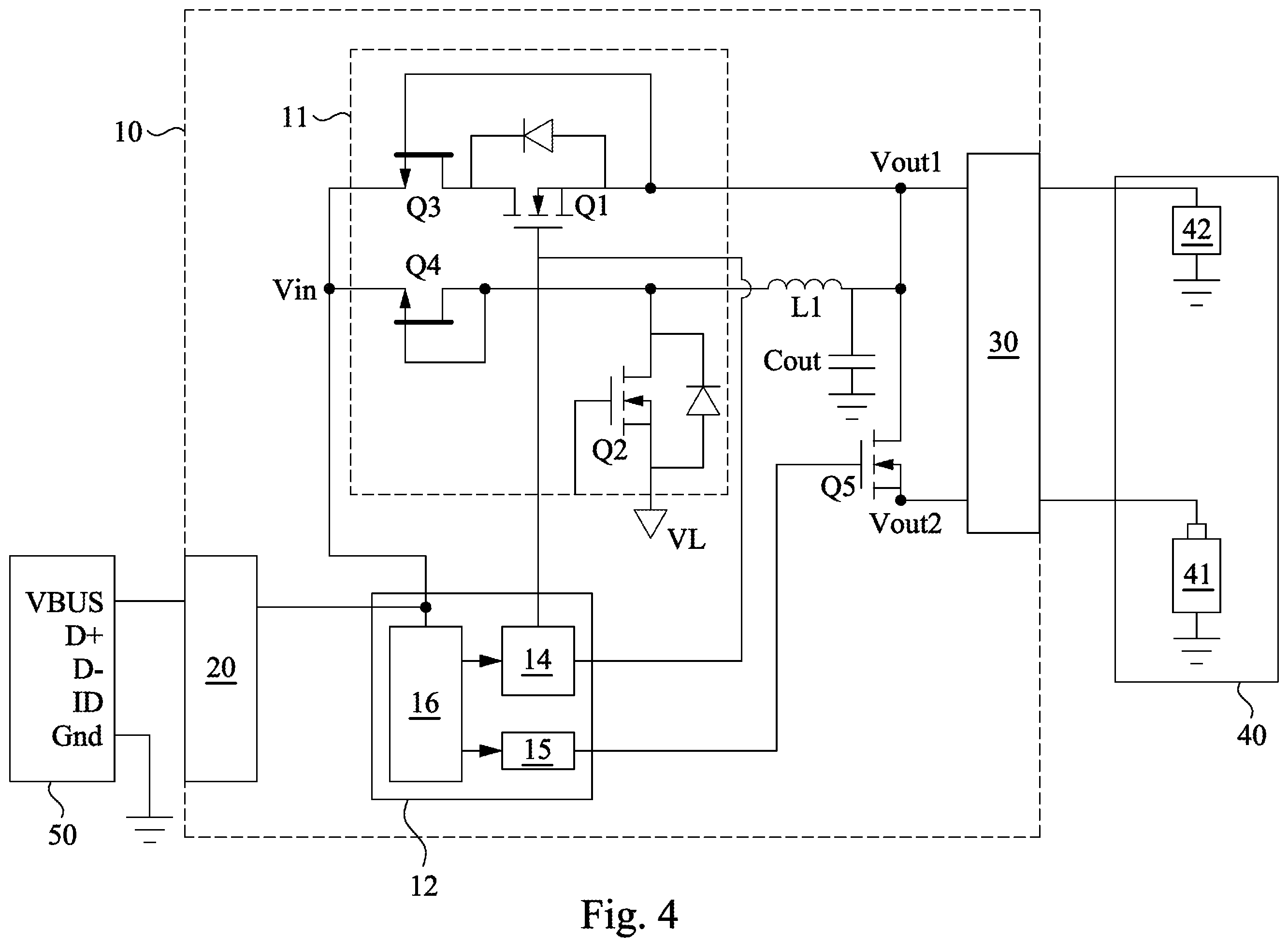 Patent US12155256 Figure 5 – Fast charging driver