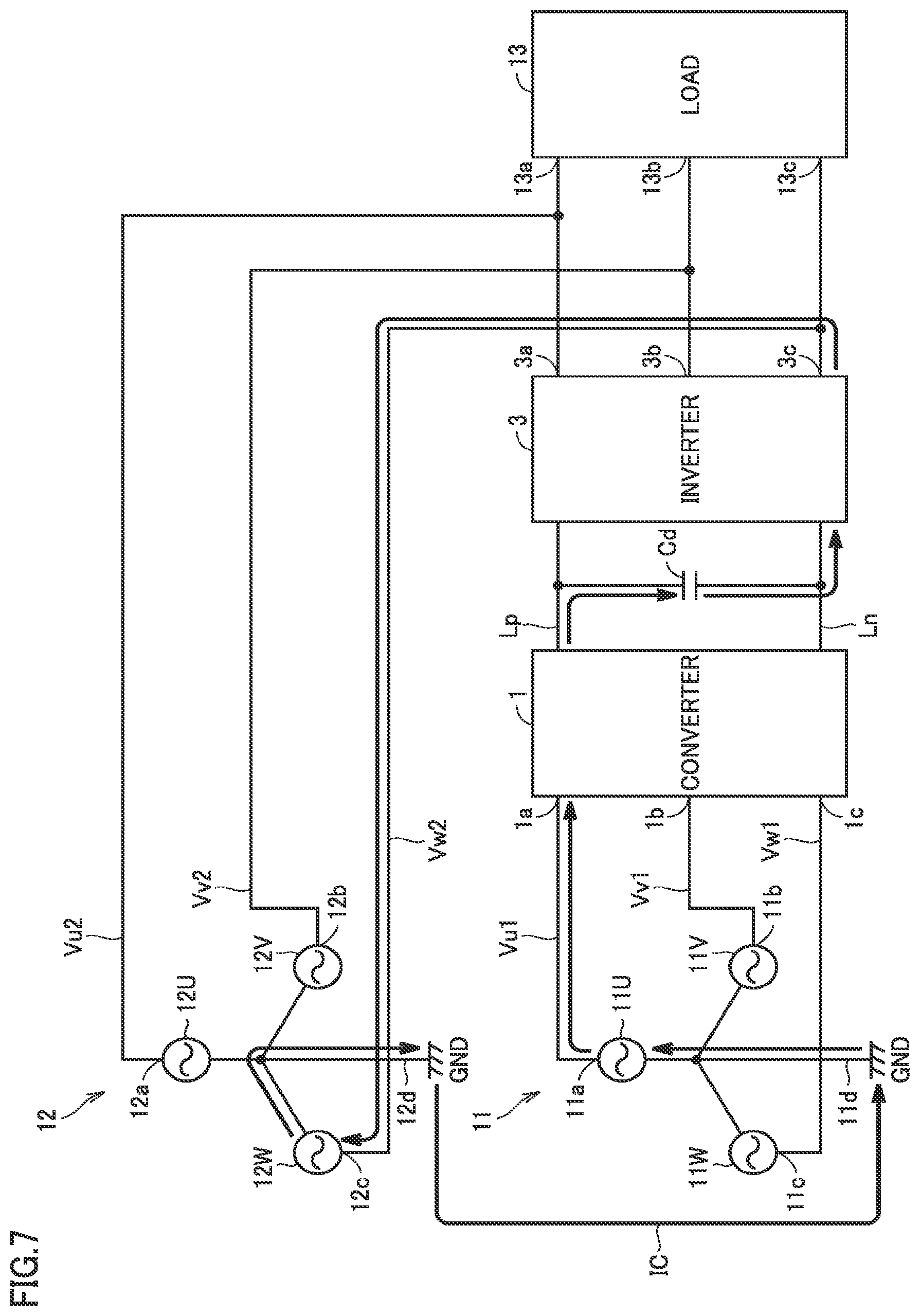 Patent US12155264 Figure 7 – Uninterruptible power supply apparatus