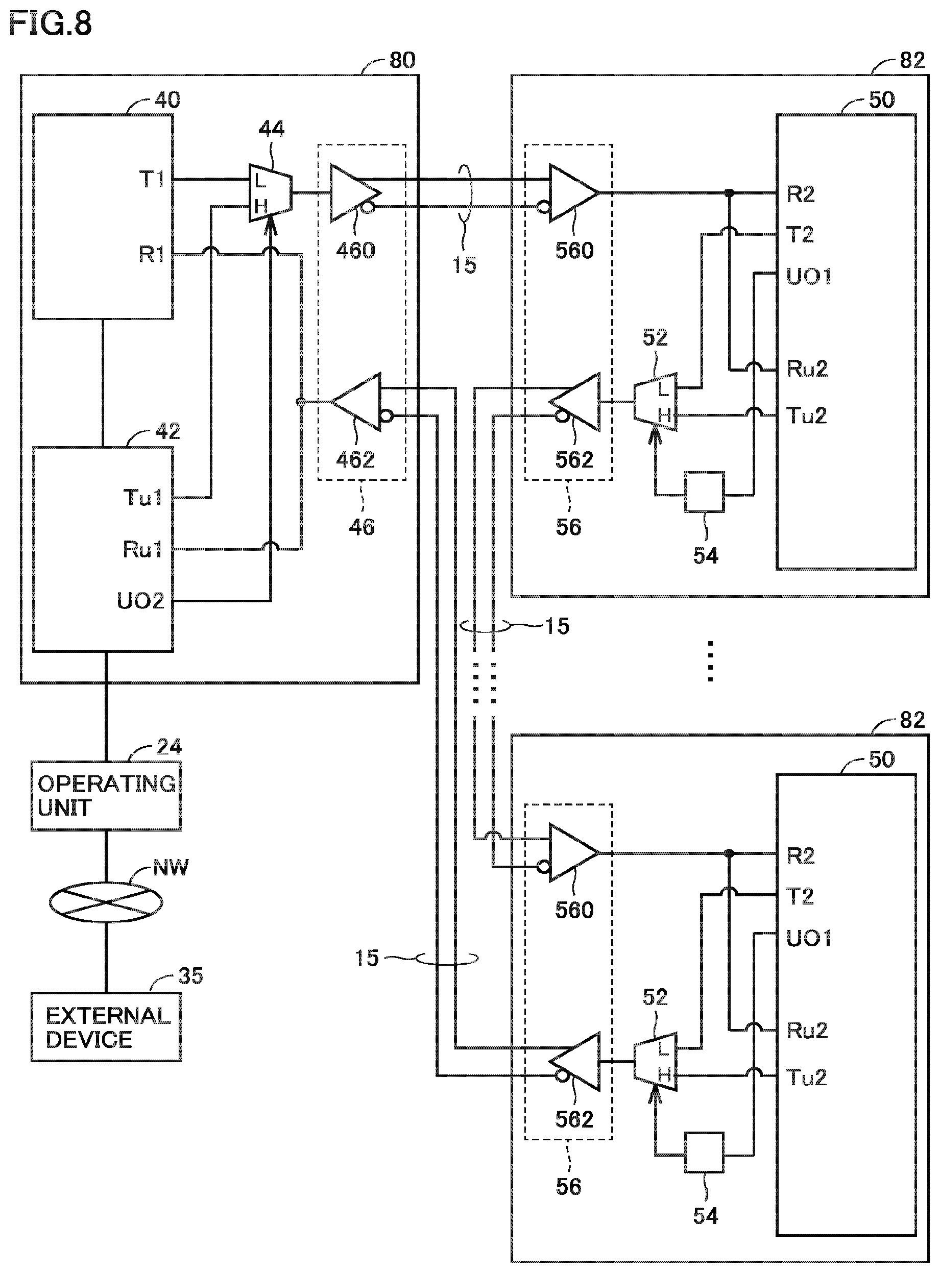 Patent US12155265 Figure 8 – Uninterruptible power supply