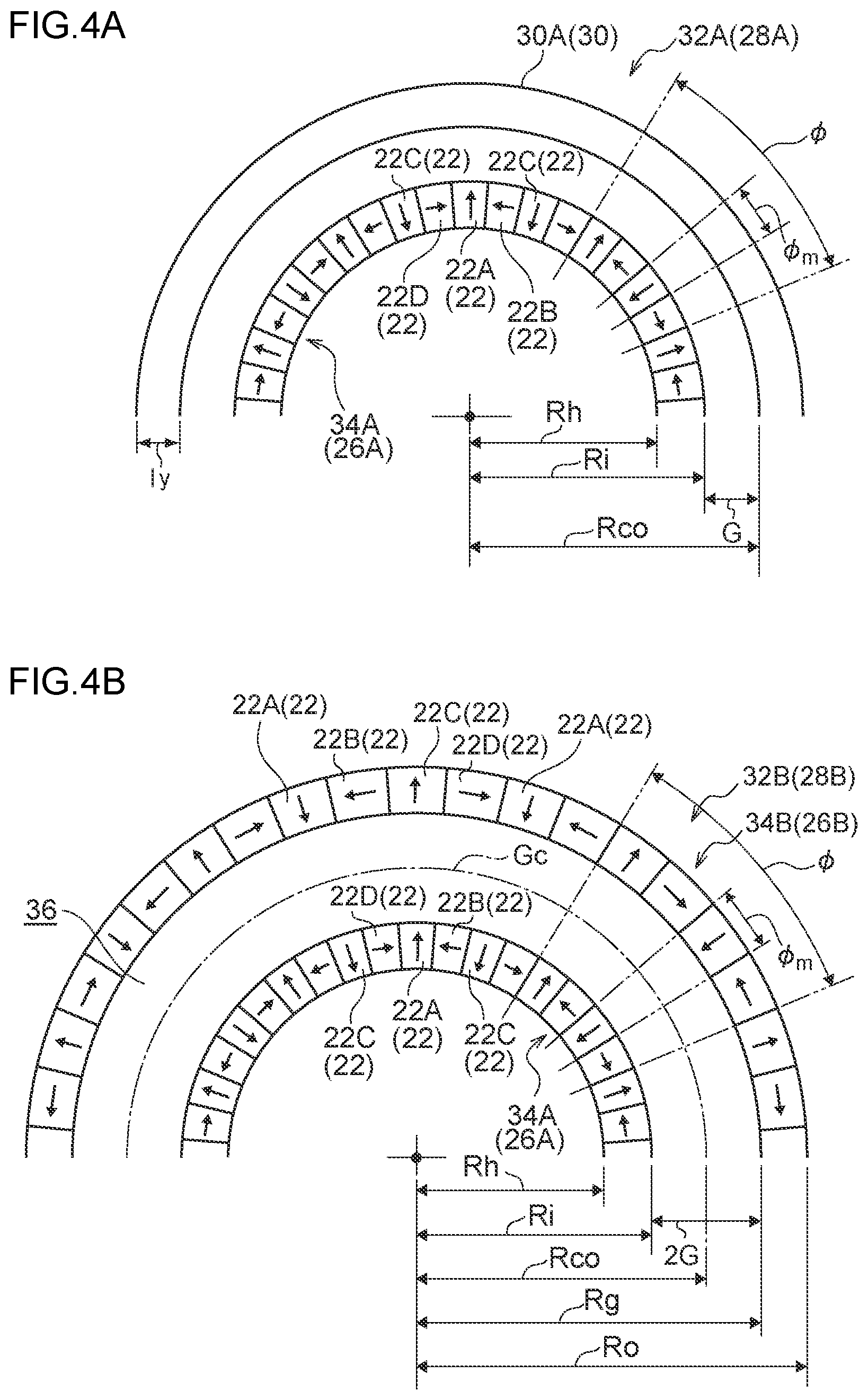Patent US12155267 Figure 4 – Magnetic field generating device and rotating electrical machine