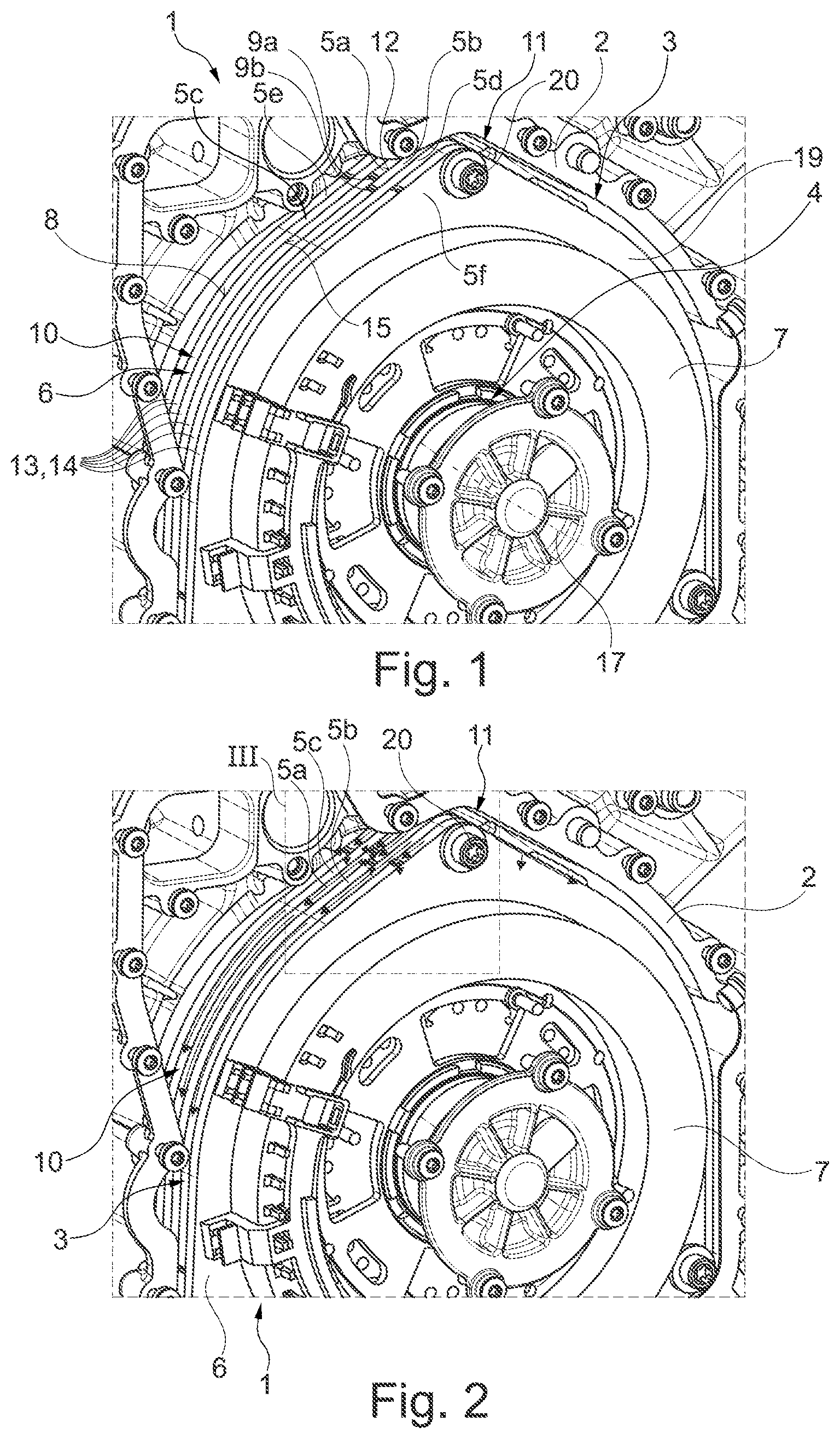 Patent US12155268 Figure 1 – Electrical machine having defined positioning of various recesses in a wet-running stator
