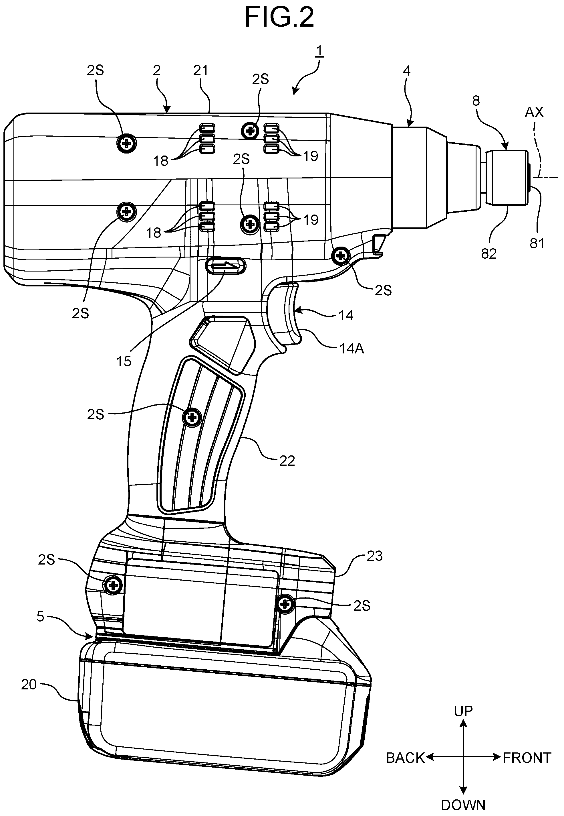 Patent US12155273 Figure 2 – Screwing machine and torque sensor