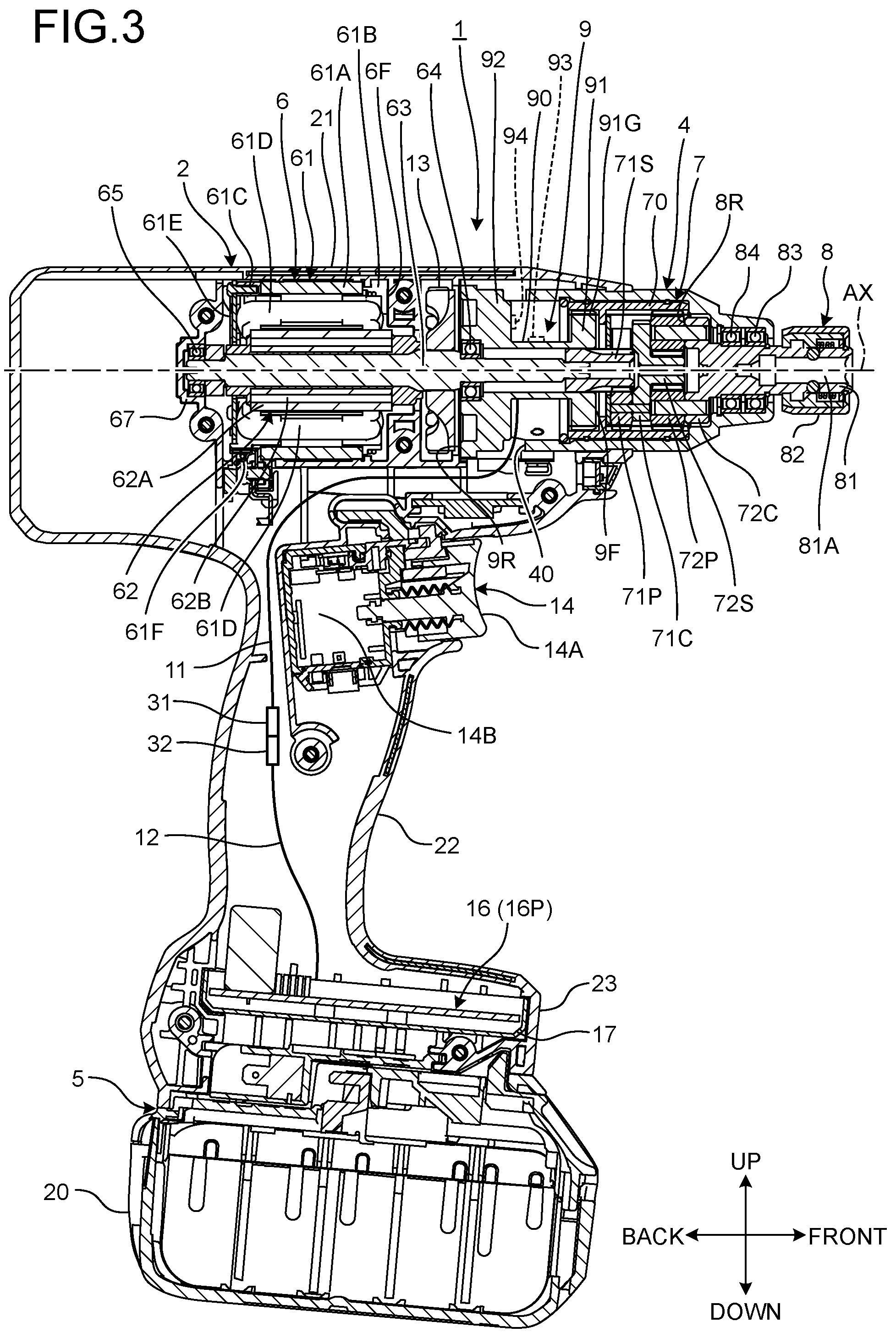 Patent US12155273 Figure 3 – Screwing machine and torque sensor