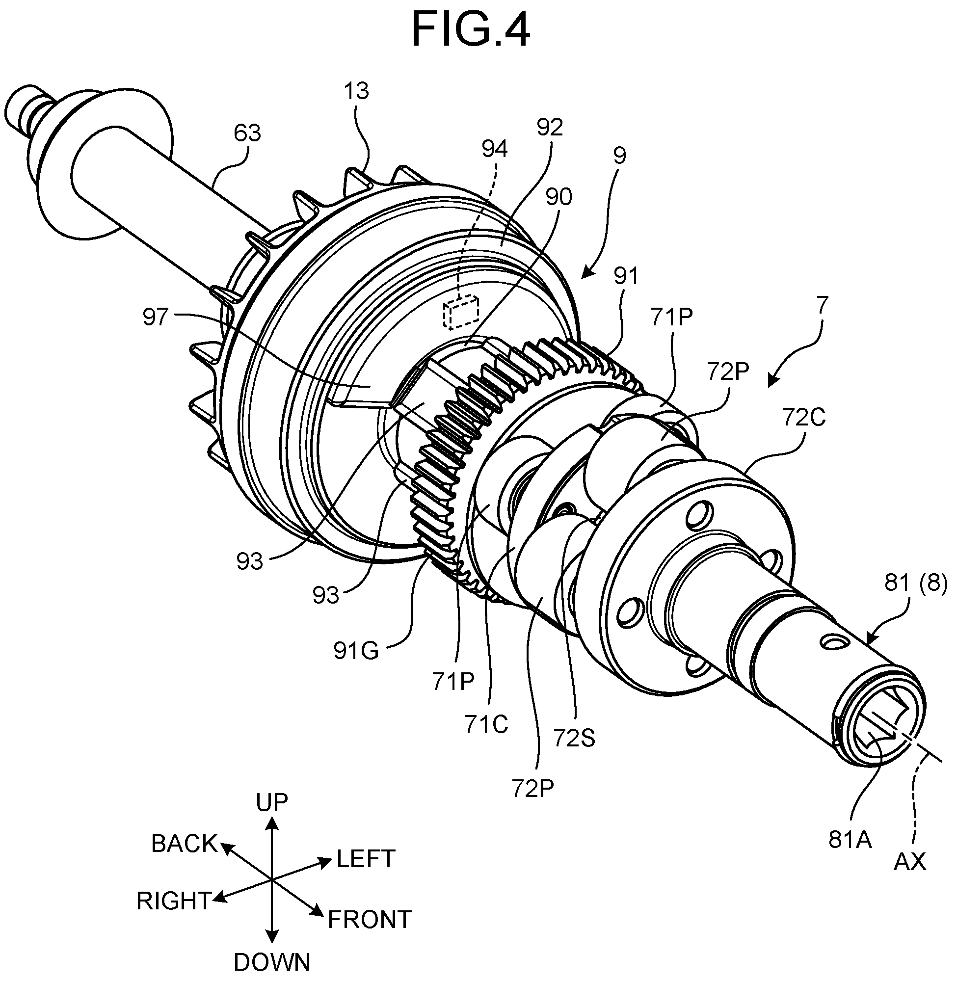 Patent US12155273 Figure 4 – Screwing machine and torque sensor