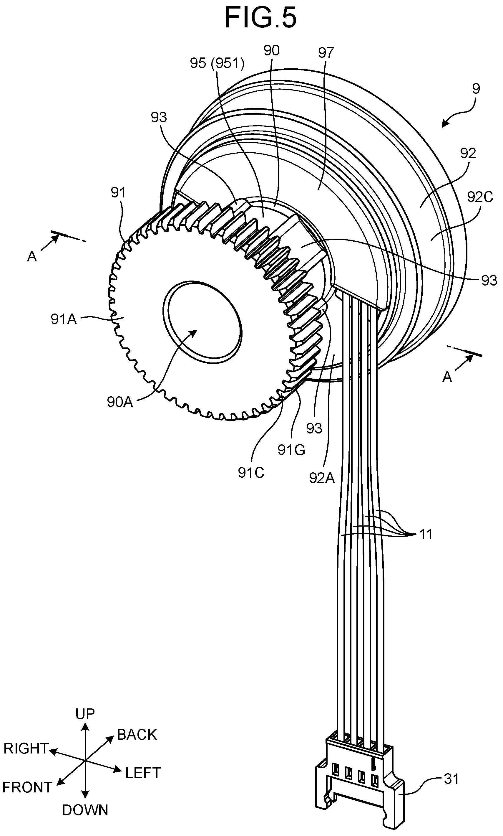 Patent US12155273 Figure 5 – Screwing machine and torque sensor
