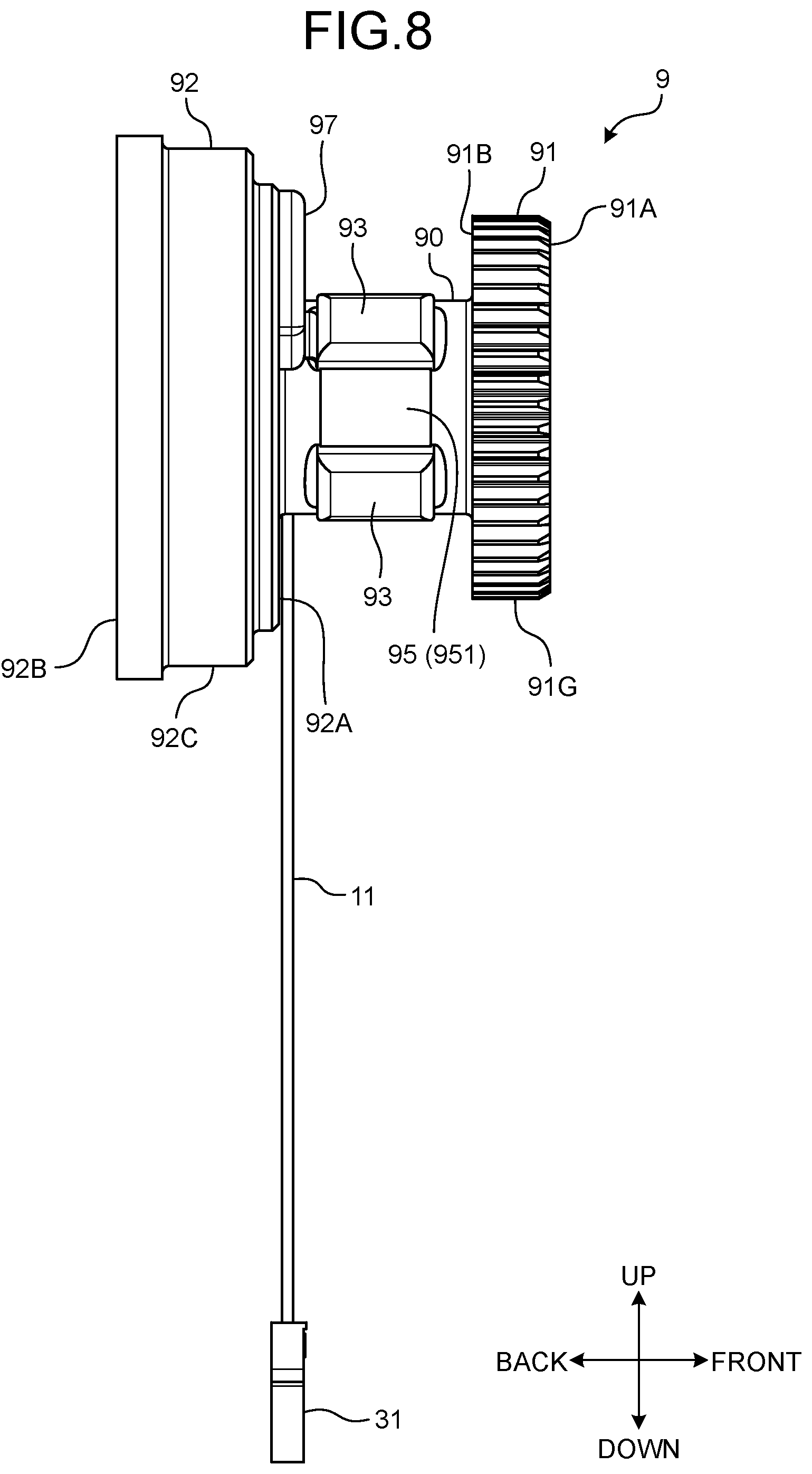 Patent US12155273 Figure 8 – Screwing machine and torque sensor