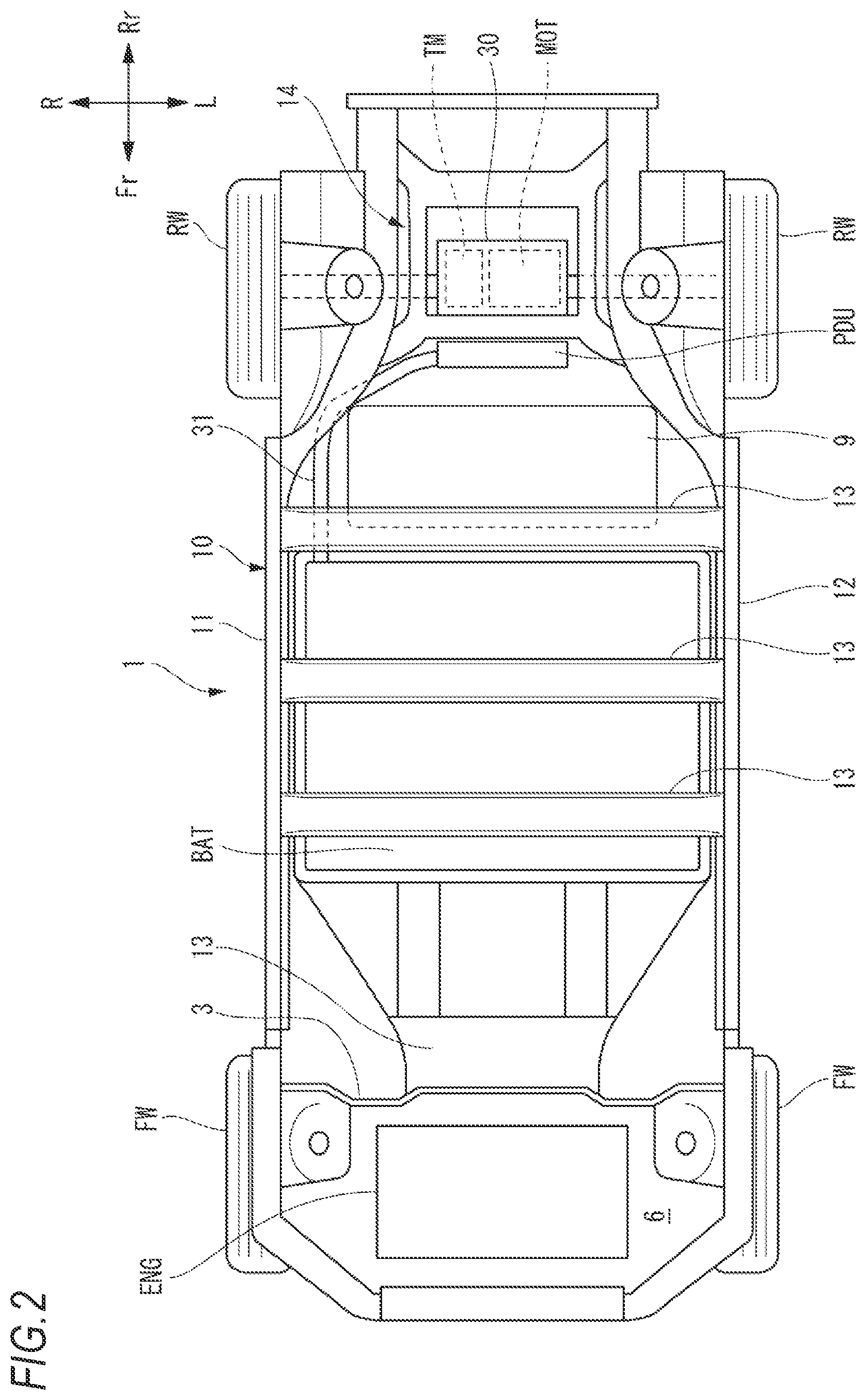 Patent US12155277 Figure 2 – Driving unit and vehicle