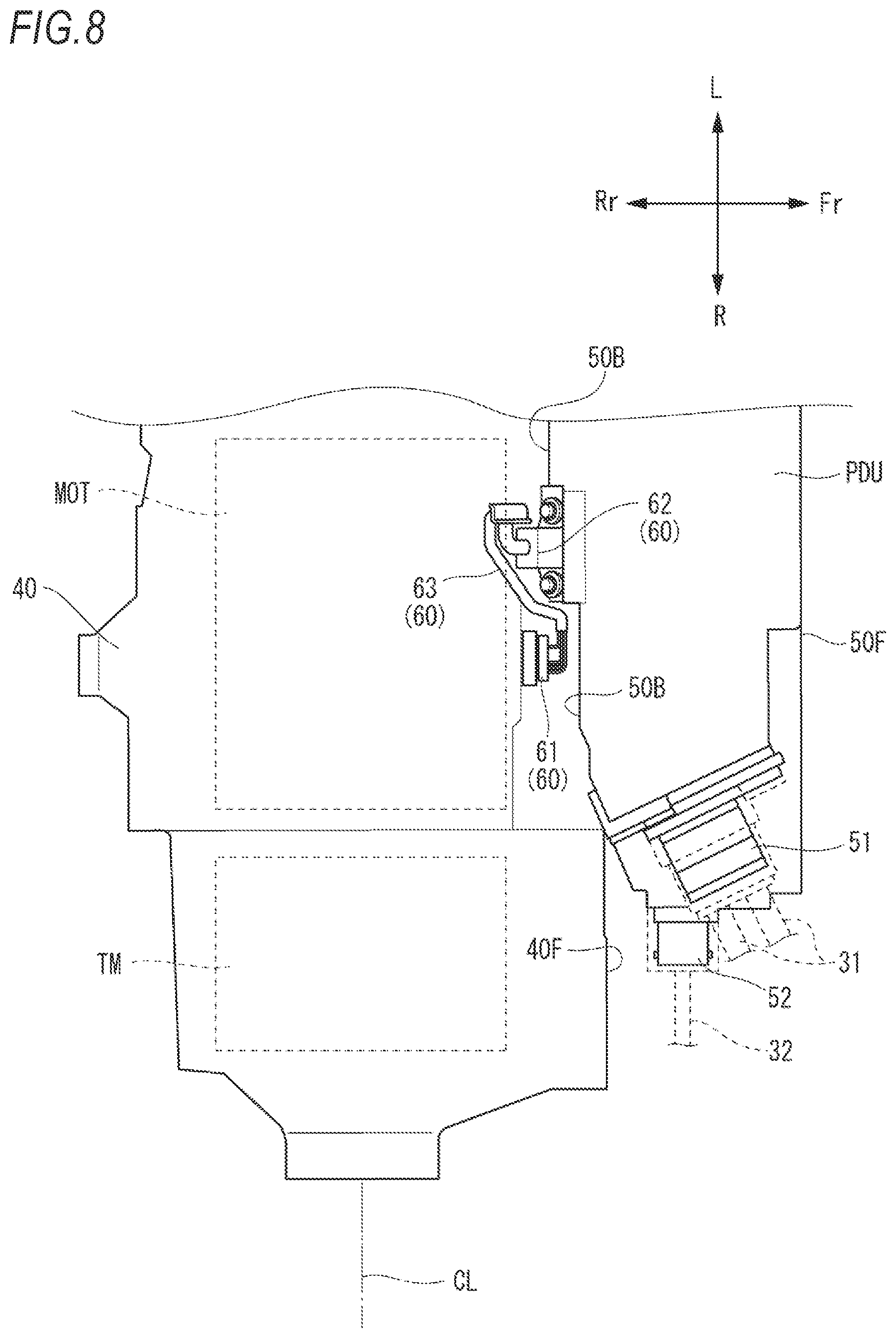 Patent US12155277 Figure 8 – Driving unit and vehicle