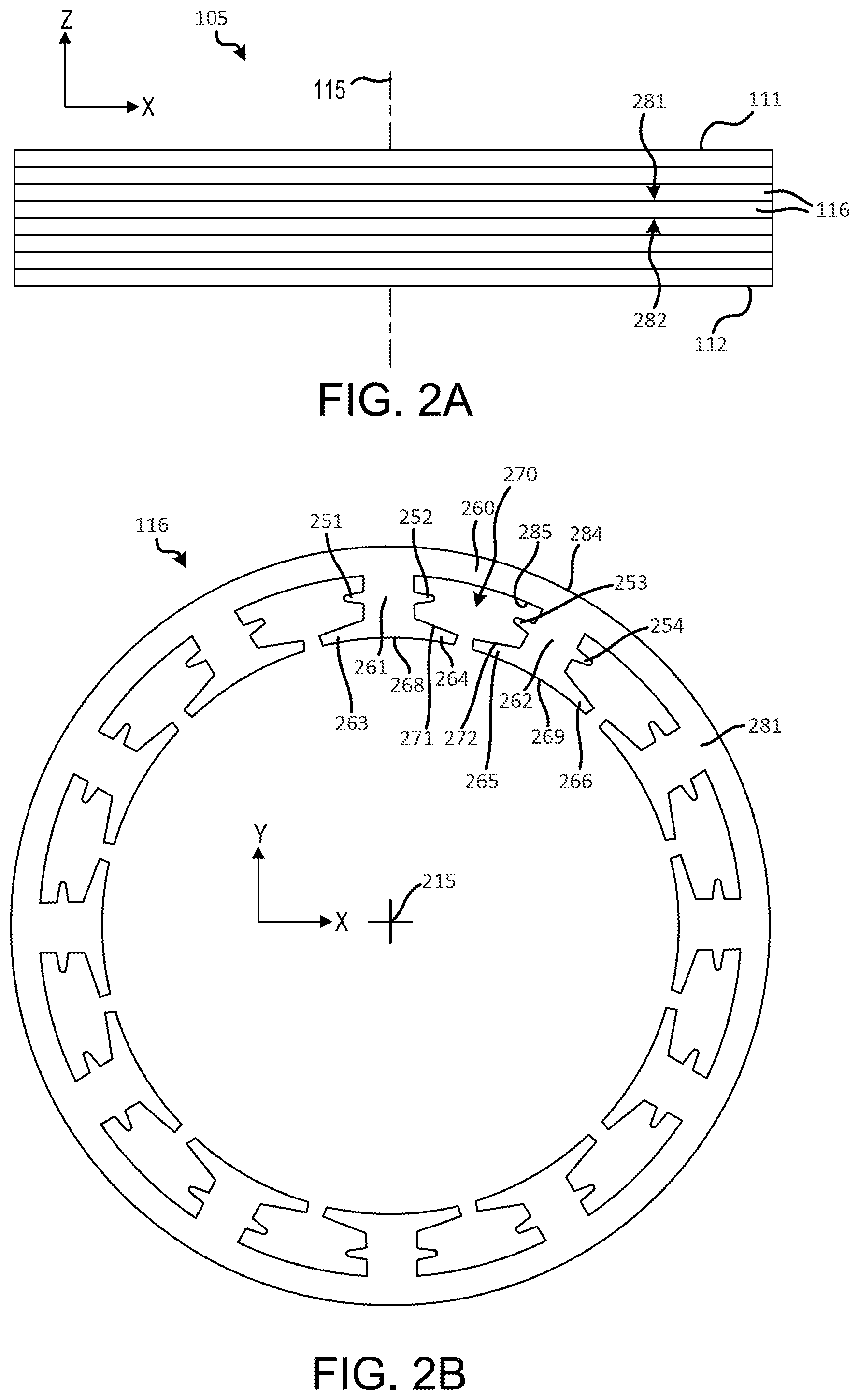 Patent US12155280 Figure 2 – Slot cooling fins in electrical machines