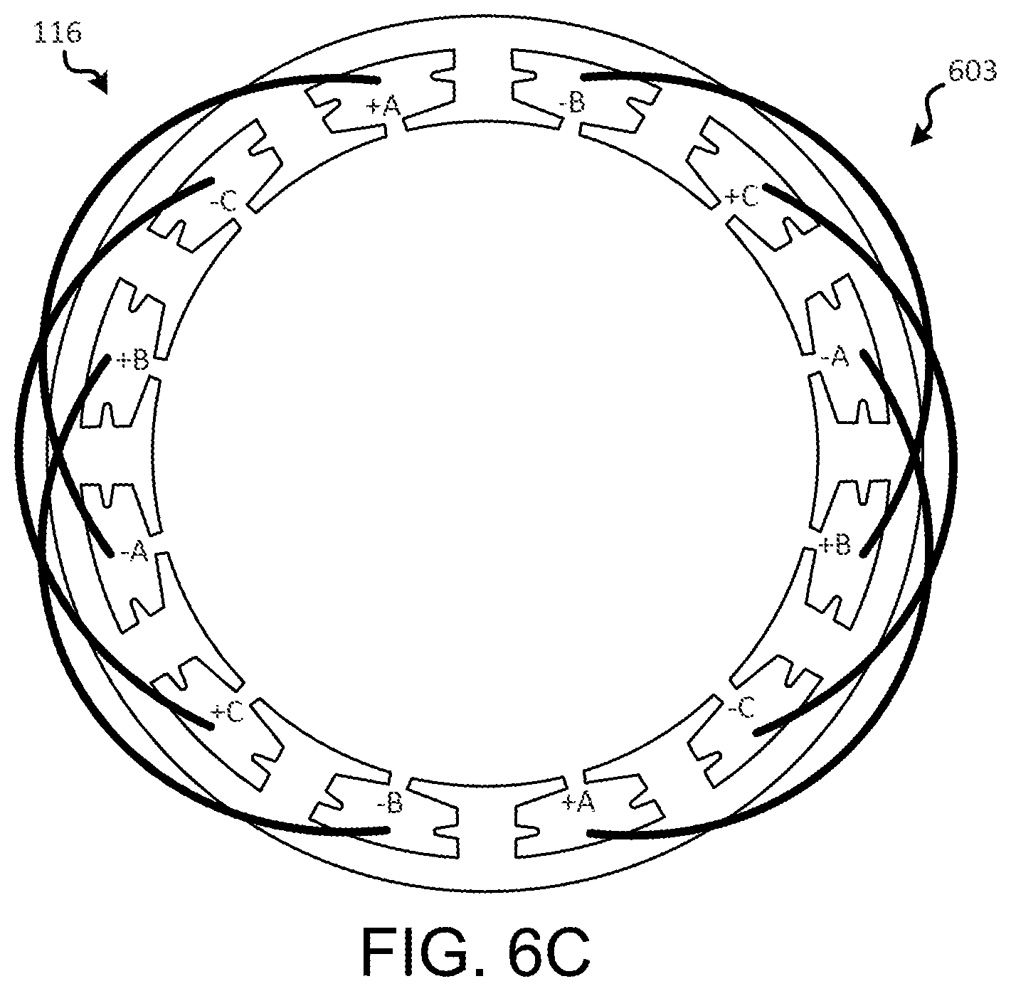 Patent US12155280 Figure 7 – Slot cooling fins in electrical machines