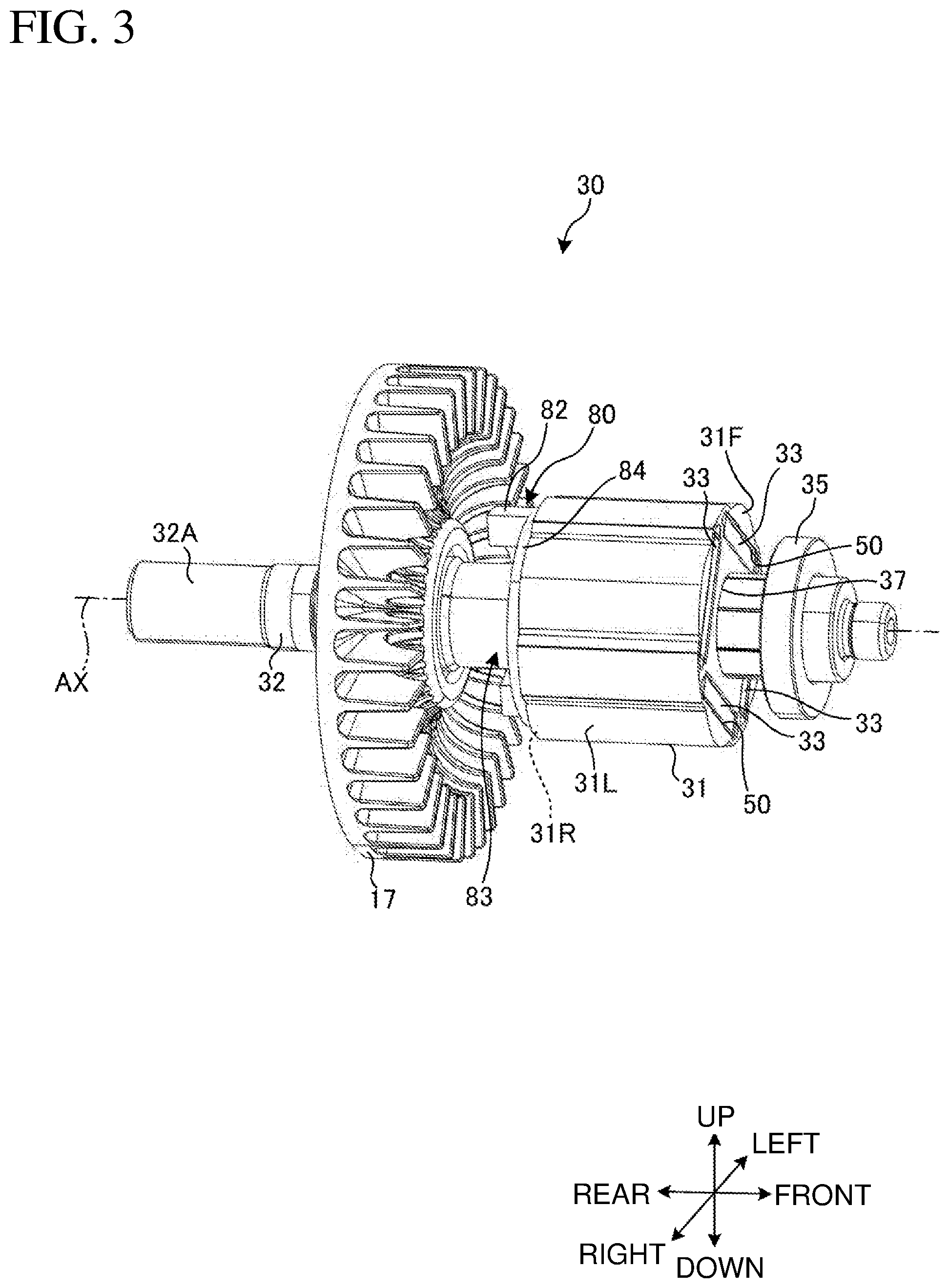 Patent US12155291 Figure 3 – Power tool