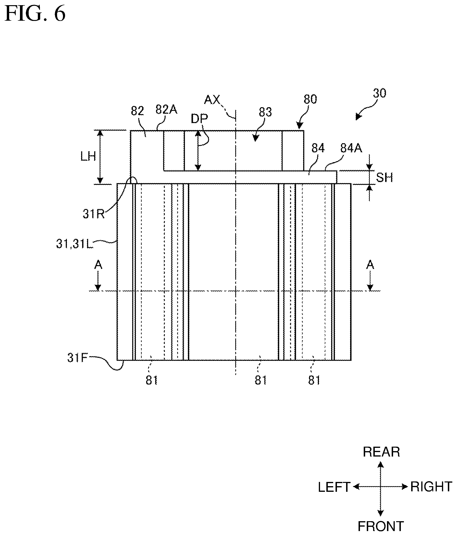 Patent US12155291 Figure 6 – Power tool