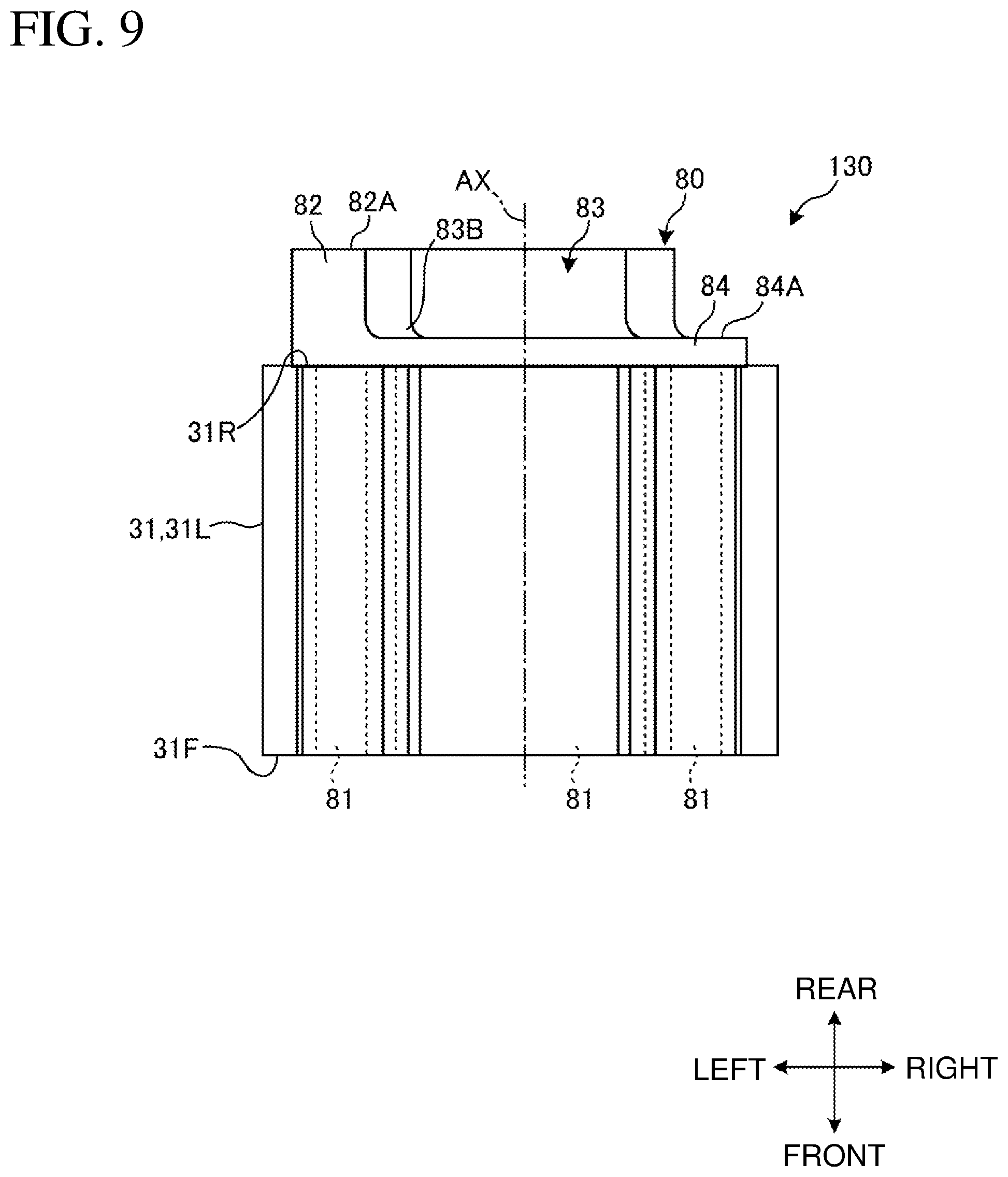Patent US12155291 Figure 9 – Power tool