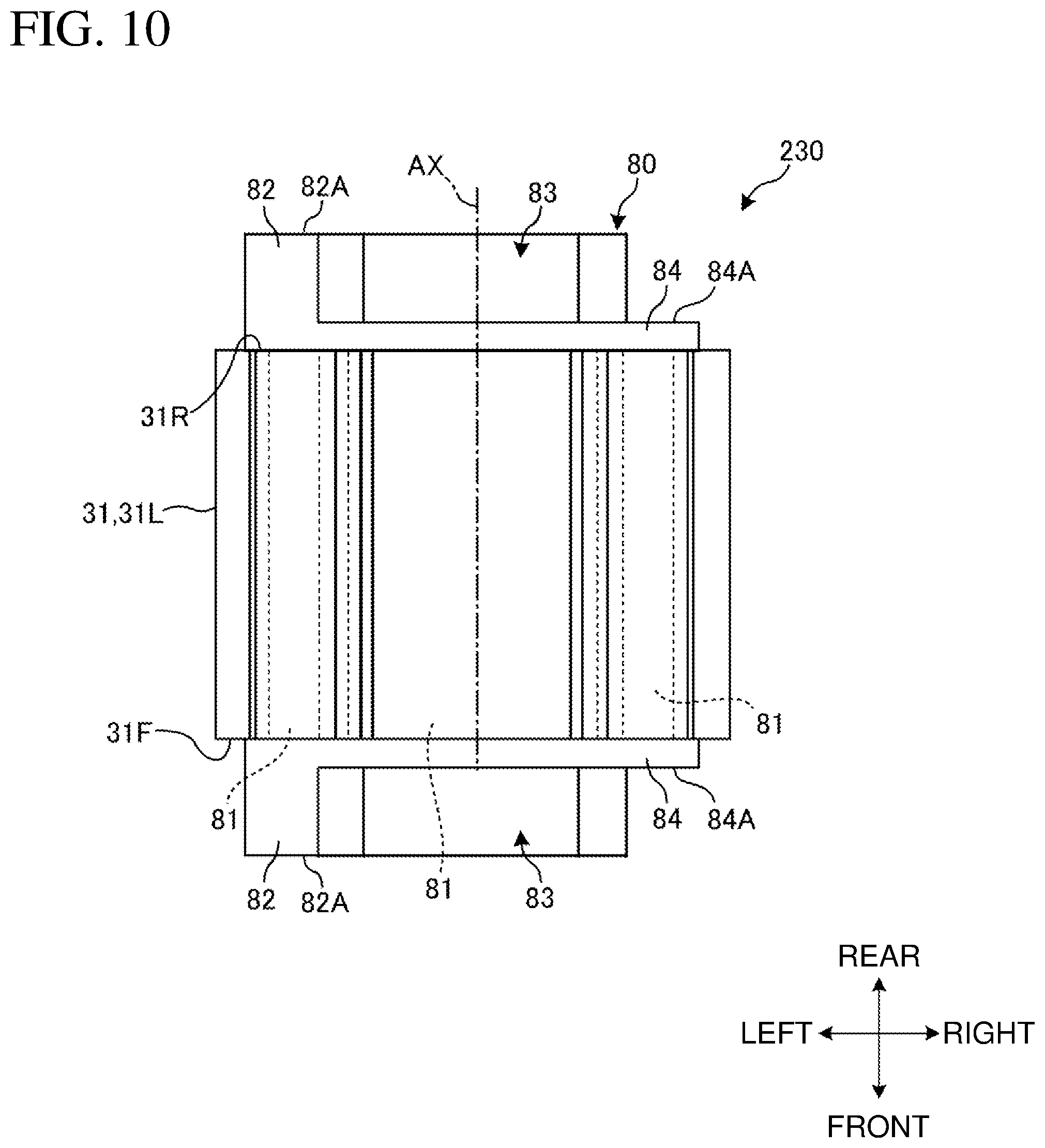 Patent US12155291 Figure 10 – Power tool