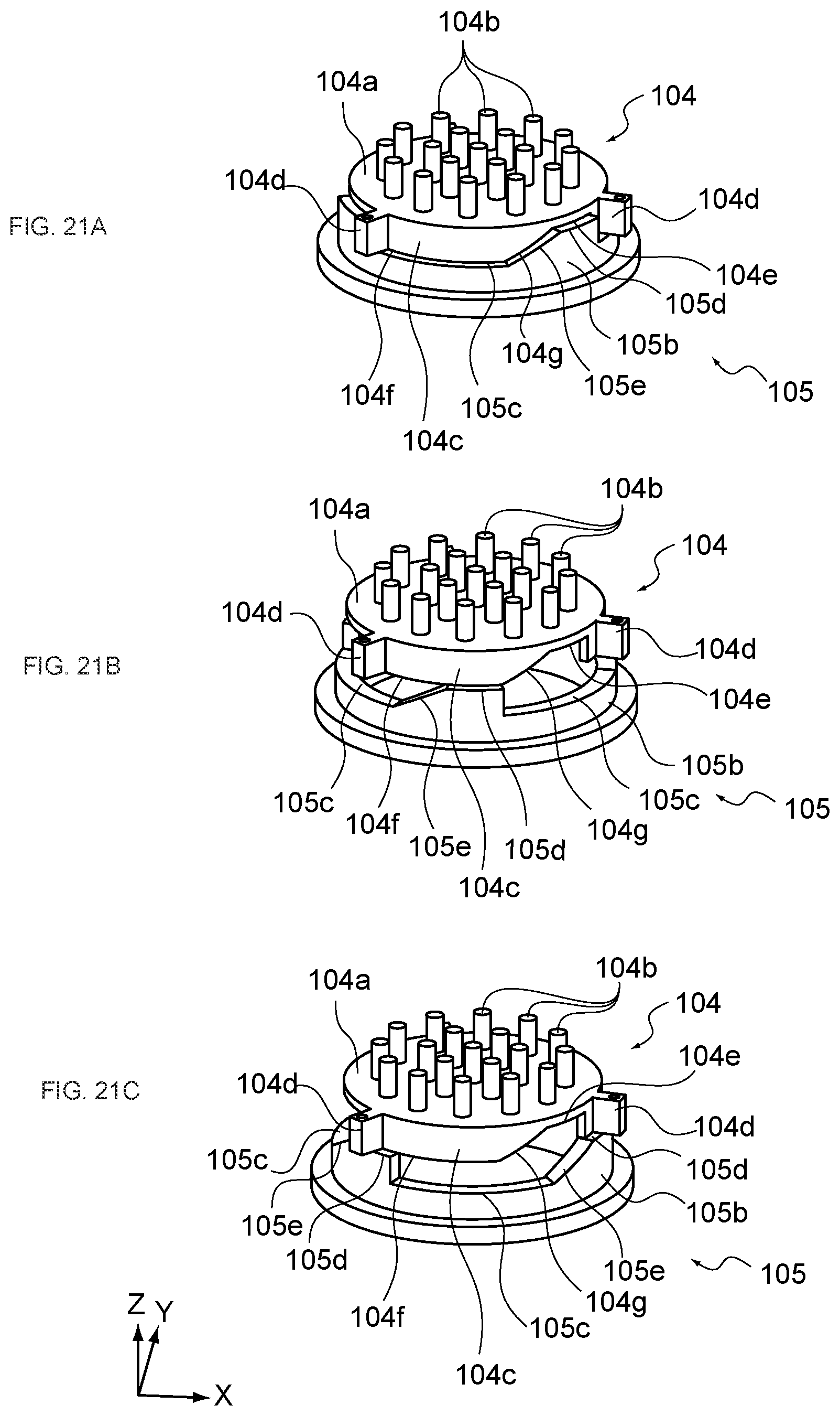 Patent US12155293 Figure 14 – Haptic sensation presenting device and holding device