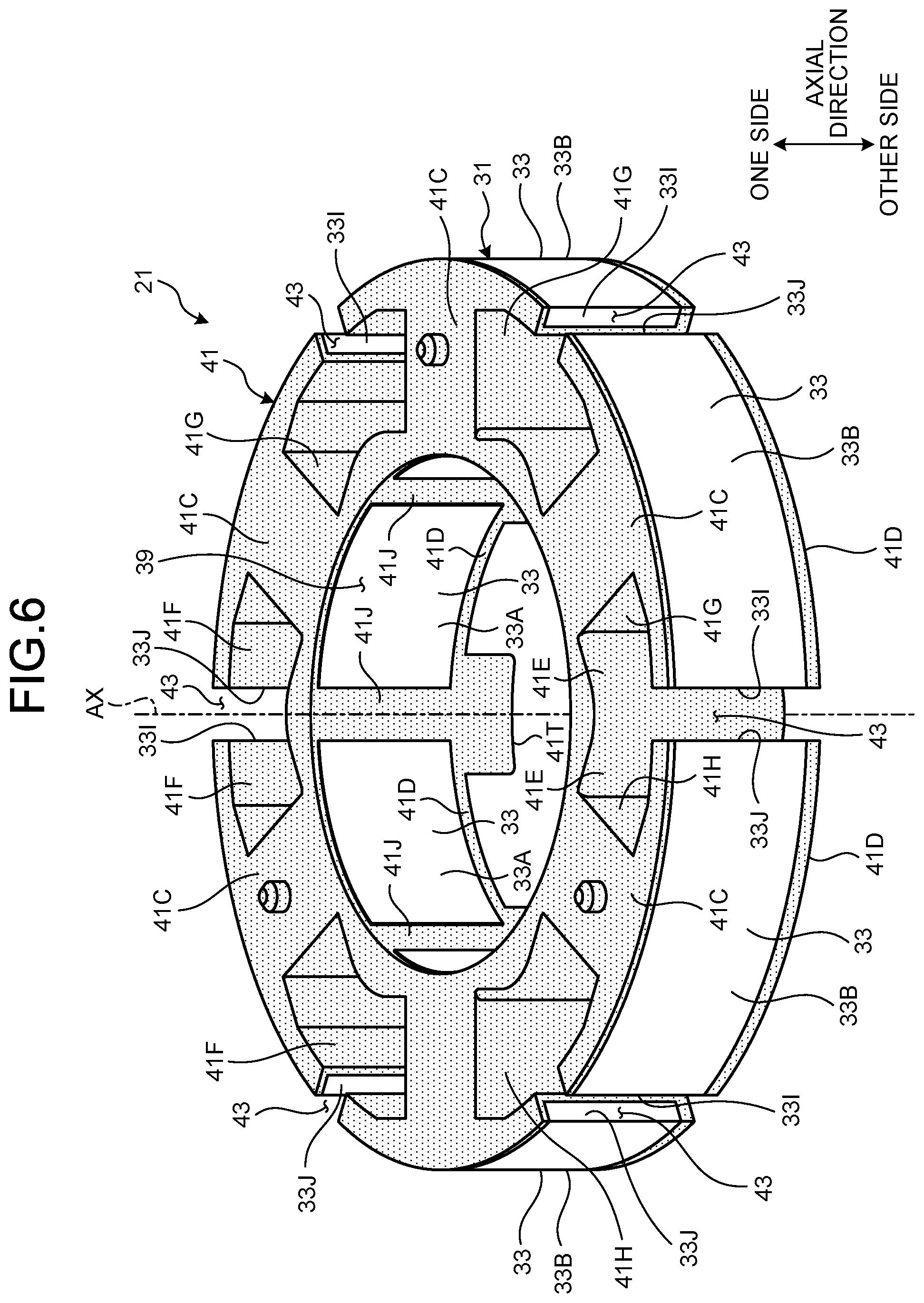 Patent US12155294 Figure 6 – Electric work machine