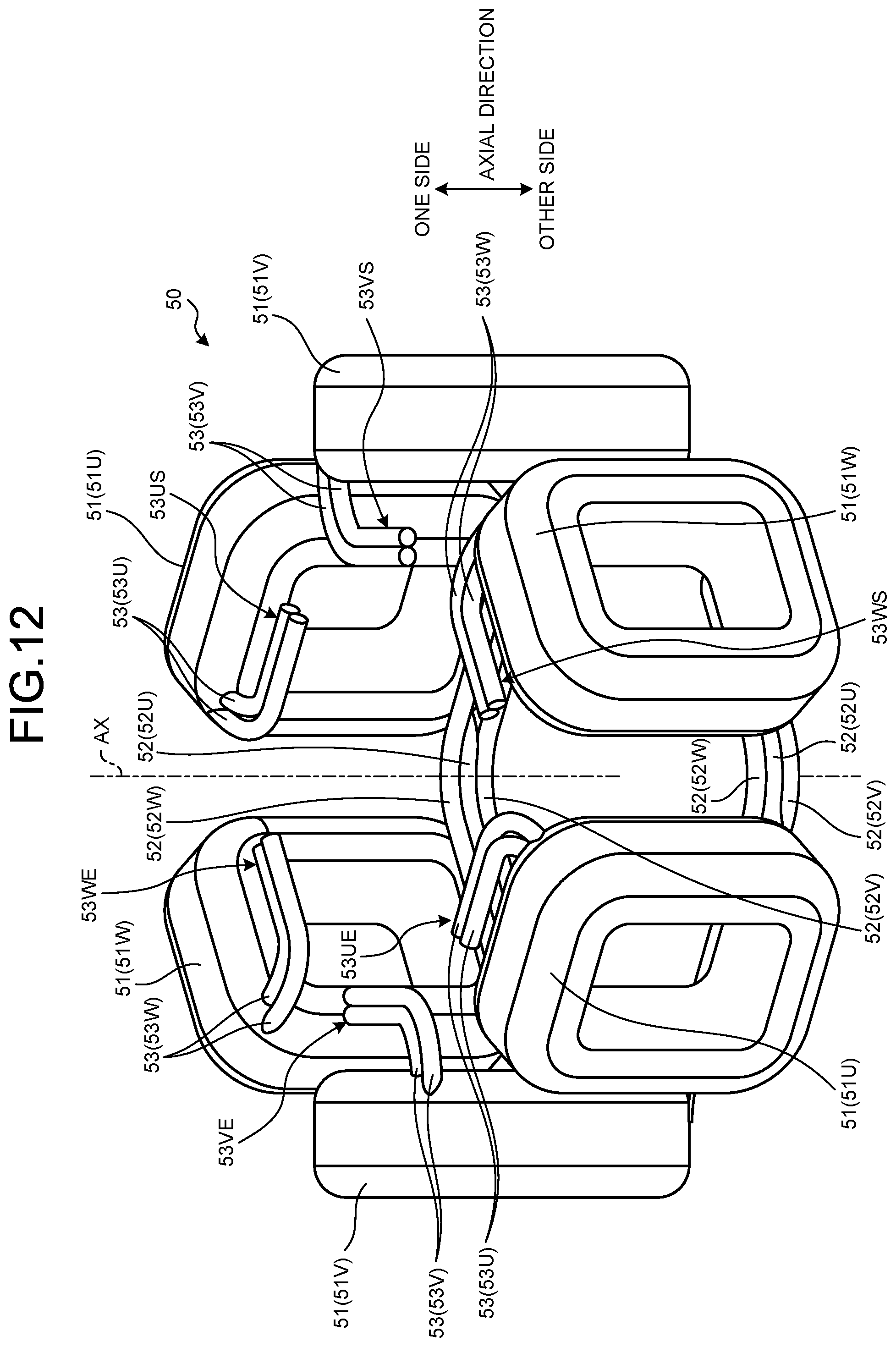 Patent US12155294 Figure 12 – Electric work machine