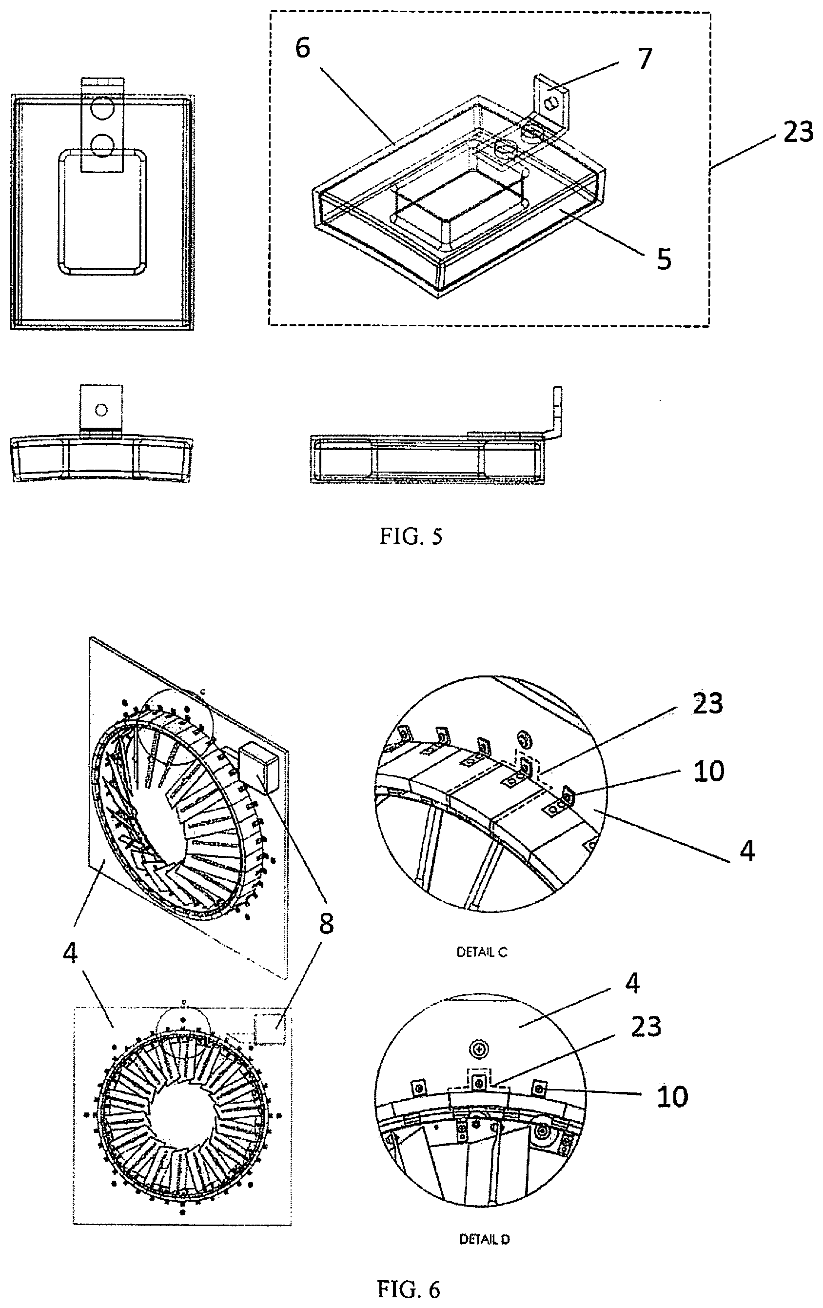 Patent US12155295 Figure 3 – Shaftless horizontal axis wind turbine