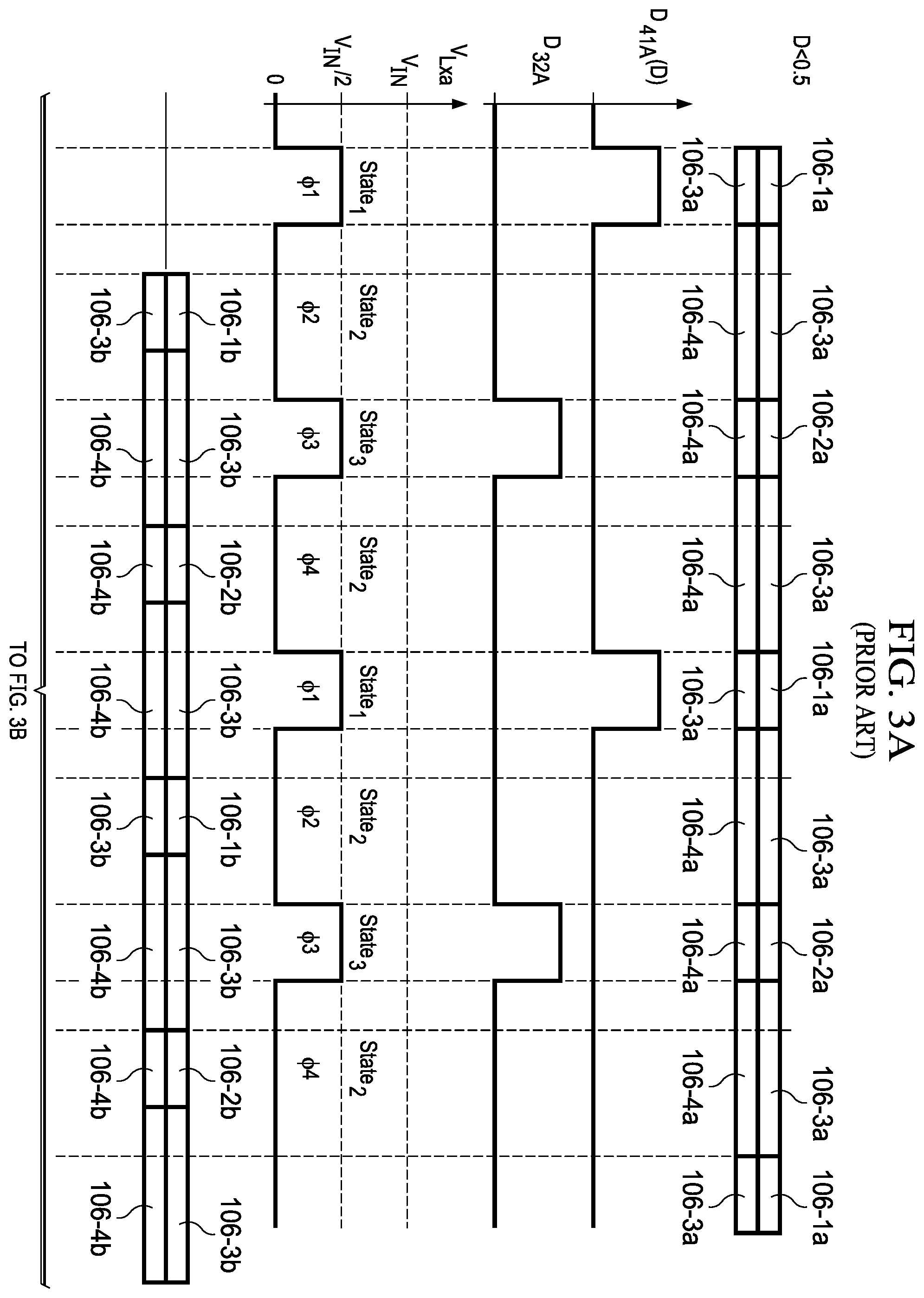 Patent US12155299 Figure 4 – Hybrid power converter with two-phase control of flying capacitor balancing