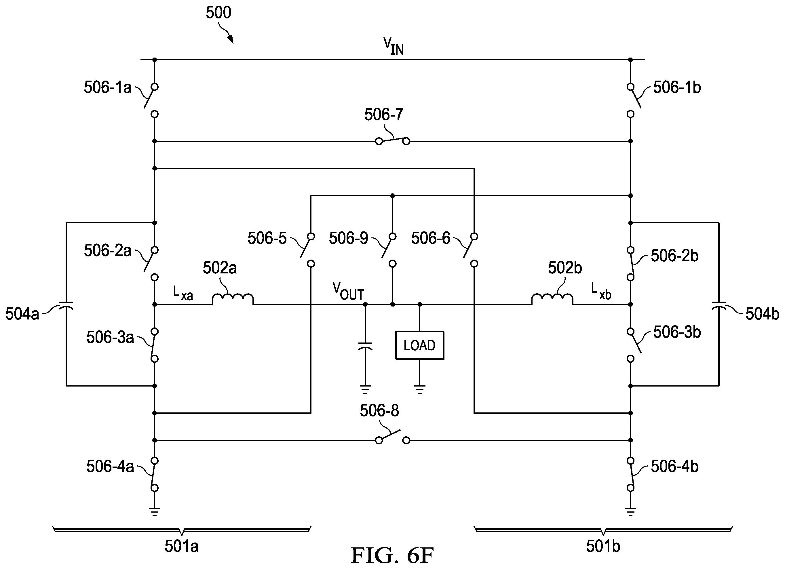 Patent US12155299 Figure 14 – Hybrid power converter with two-phase control of flying capacitor balancing