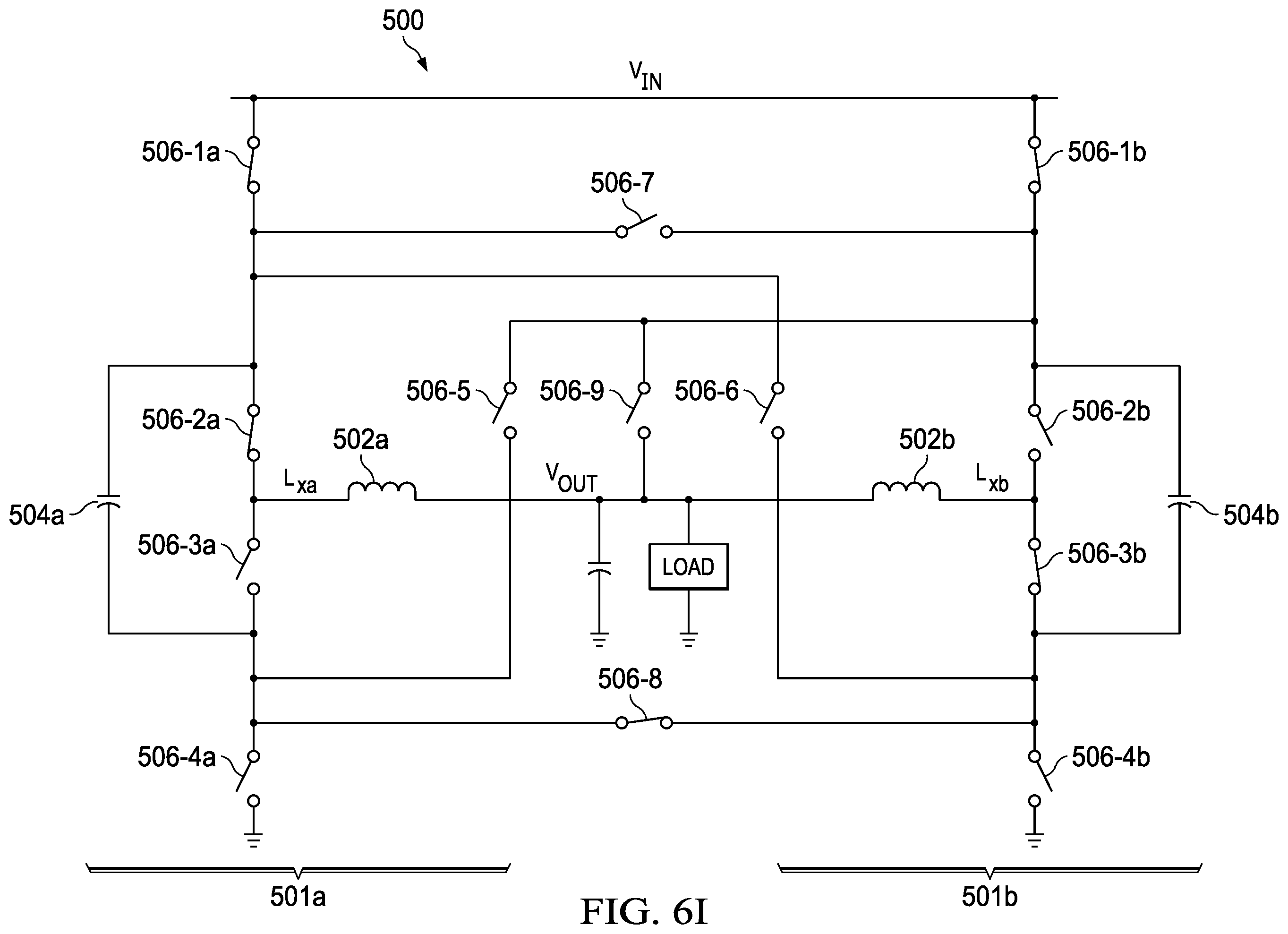 Patent US12155299 Figure 17 – Hybrid power converter with two-phase control of flying capacitor balancing