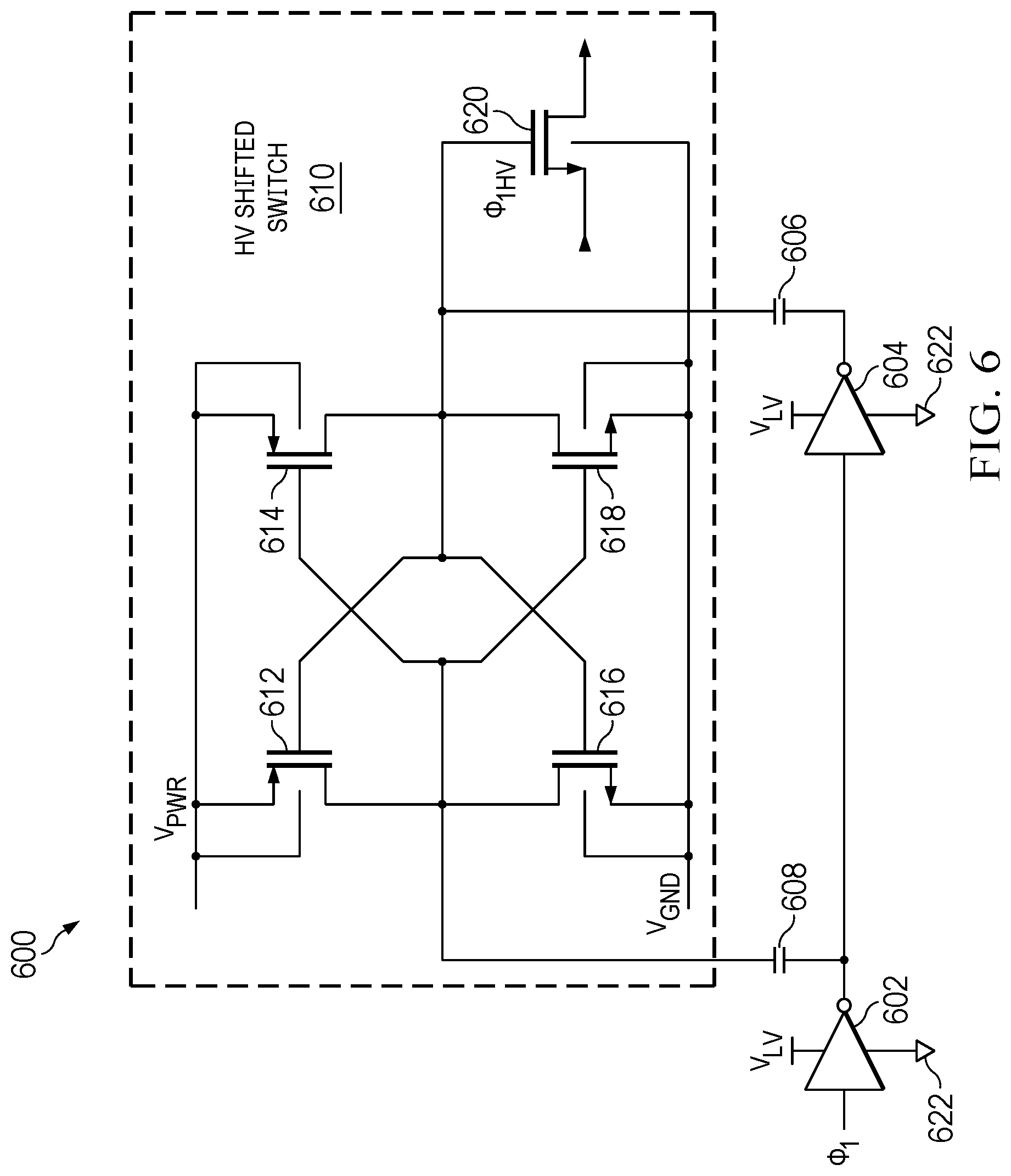 Patent US12155300 Figure 6 – Input dependent common mode biasing