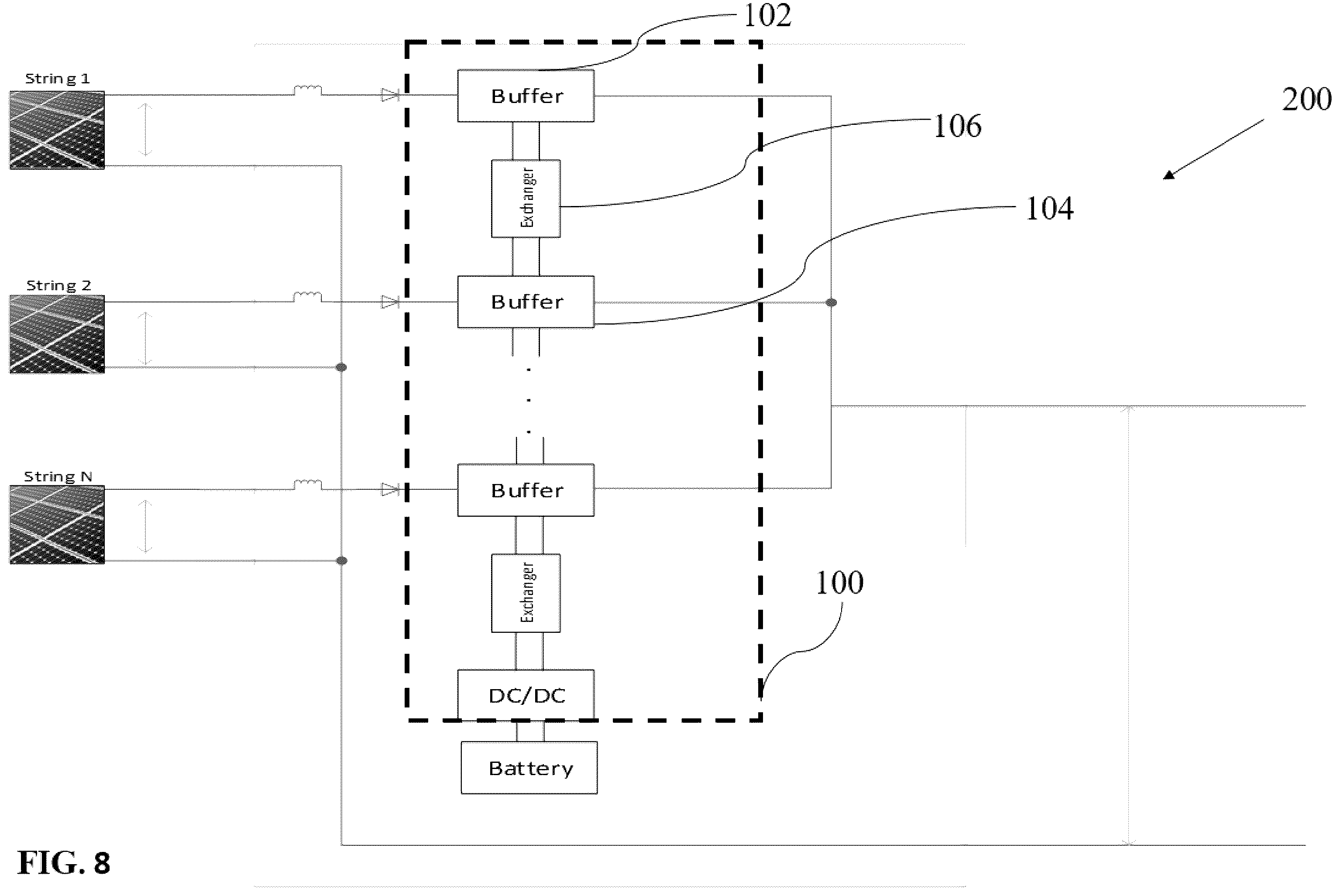 Patent US12155310 Figure 8 – DC-to-DC power converter