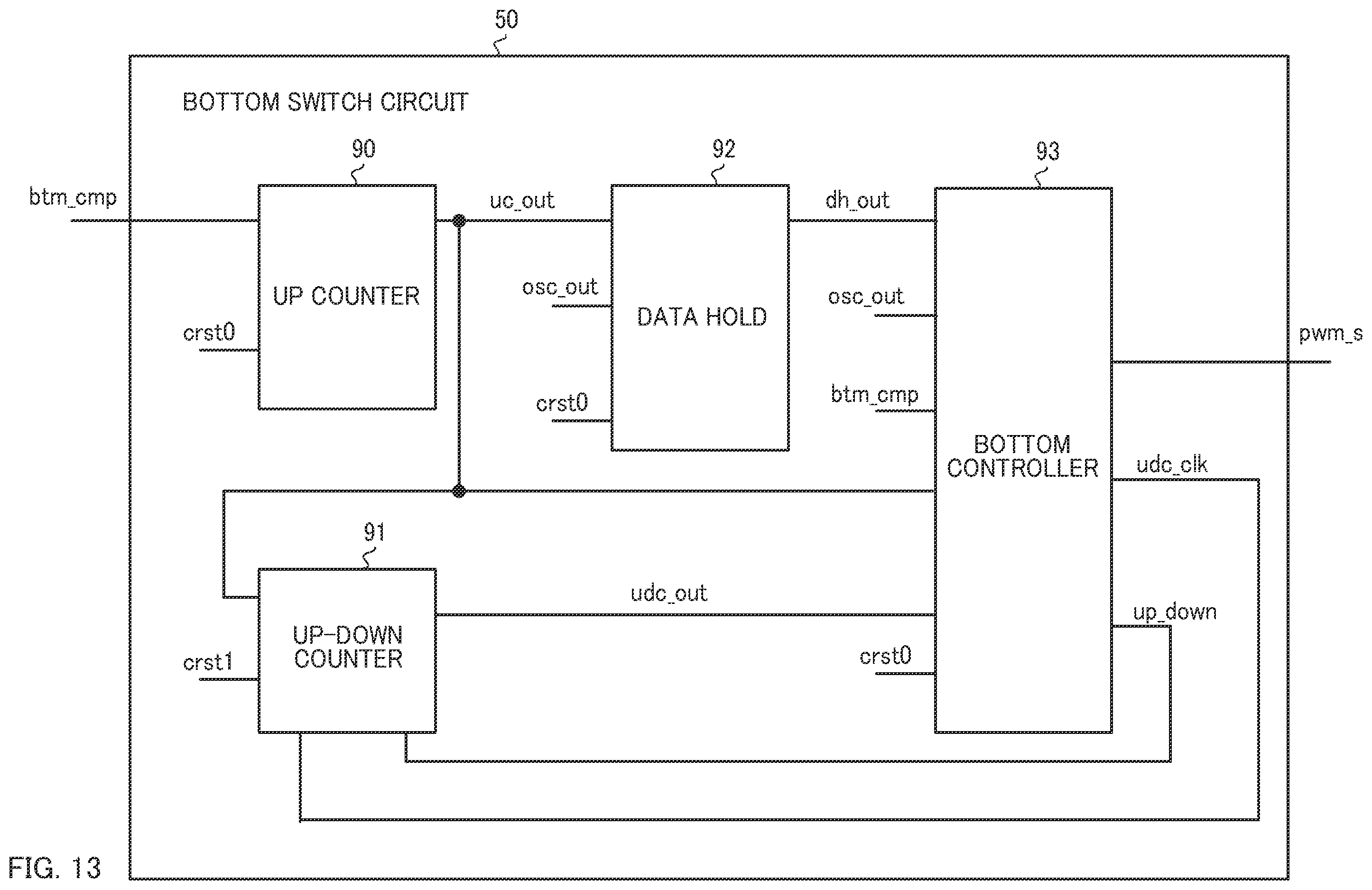 Patent US12155311 Figure 13 – Integrated circuit for load-state-based control and power supply circuit containing the same