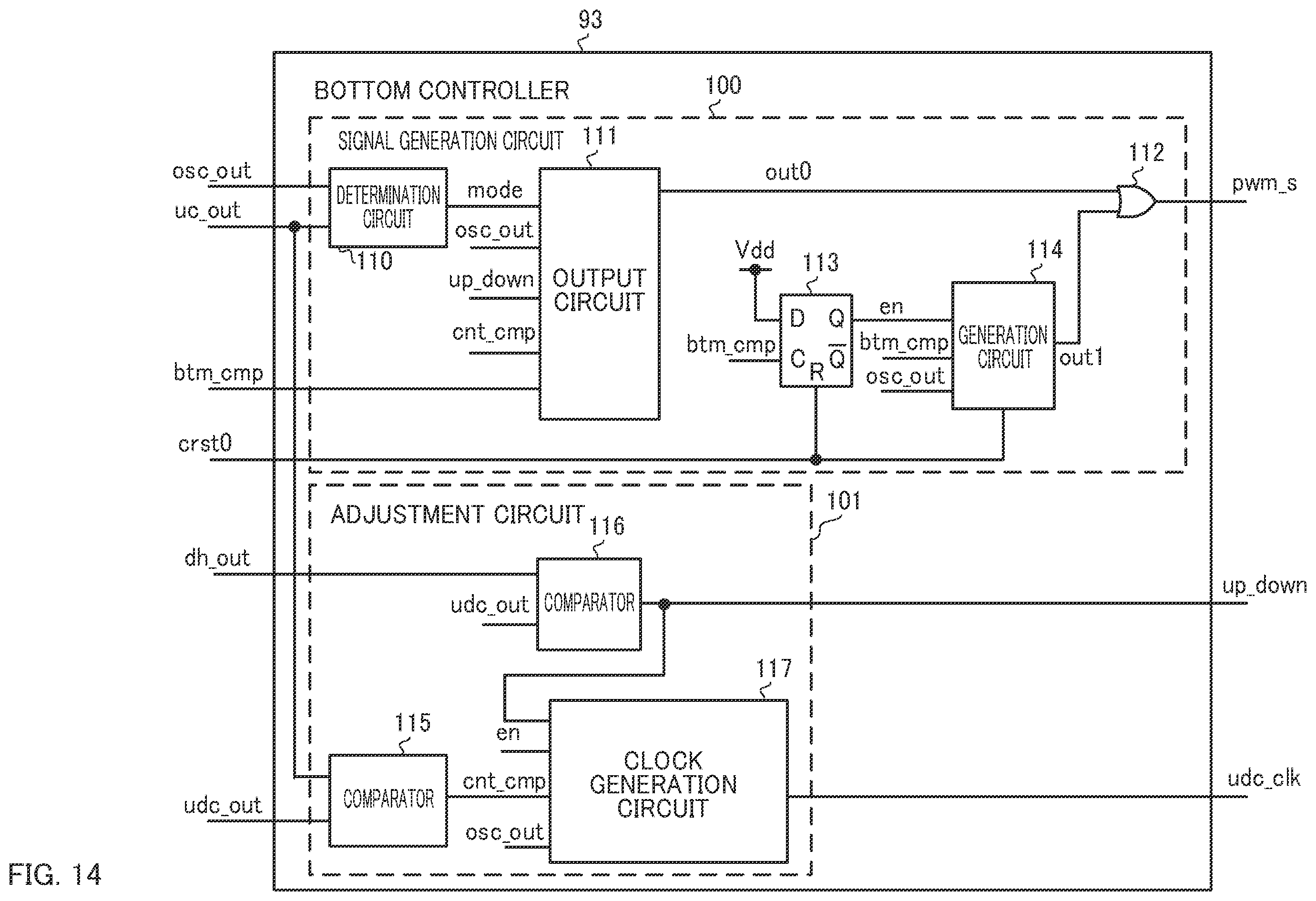 Patent US12155311 Figure 14 – Integrated circuit for load-state-based control and power supply circuit containing the same