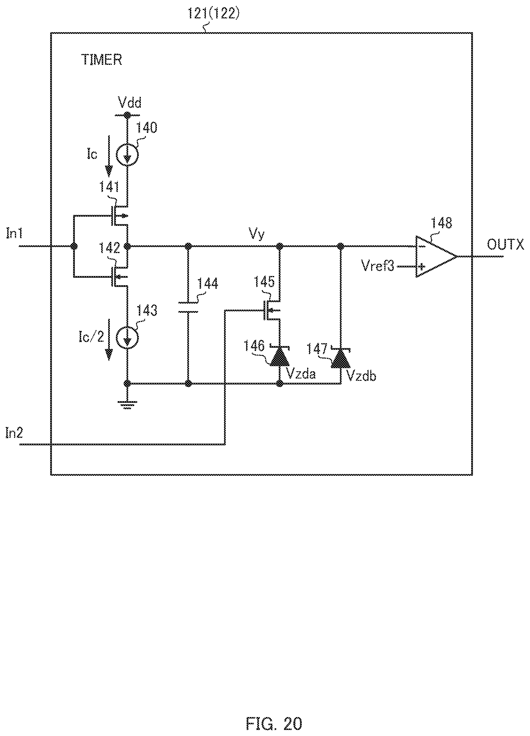 Patent US12155311 Figure 20 – Integrated circuit for load-state-based control and power supply circuit containing the same