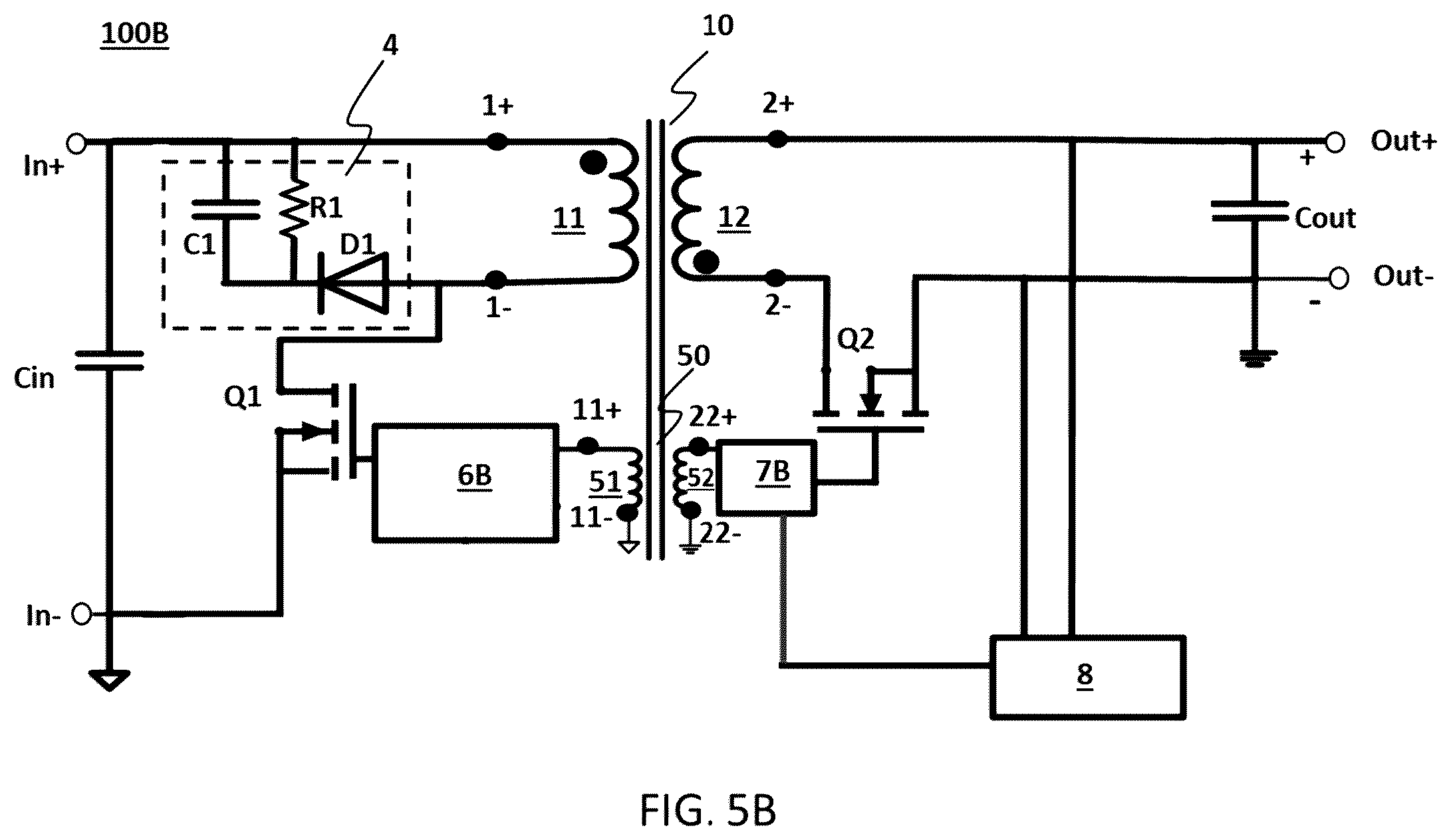 Patent US12155313 Figure 6 – Multi-functional PCB for assembling GaN-based power converter